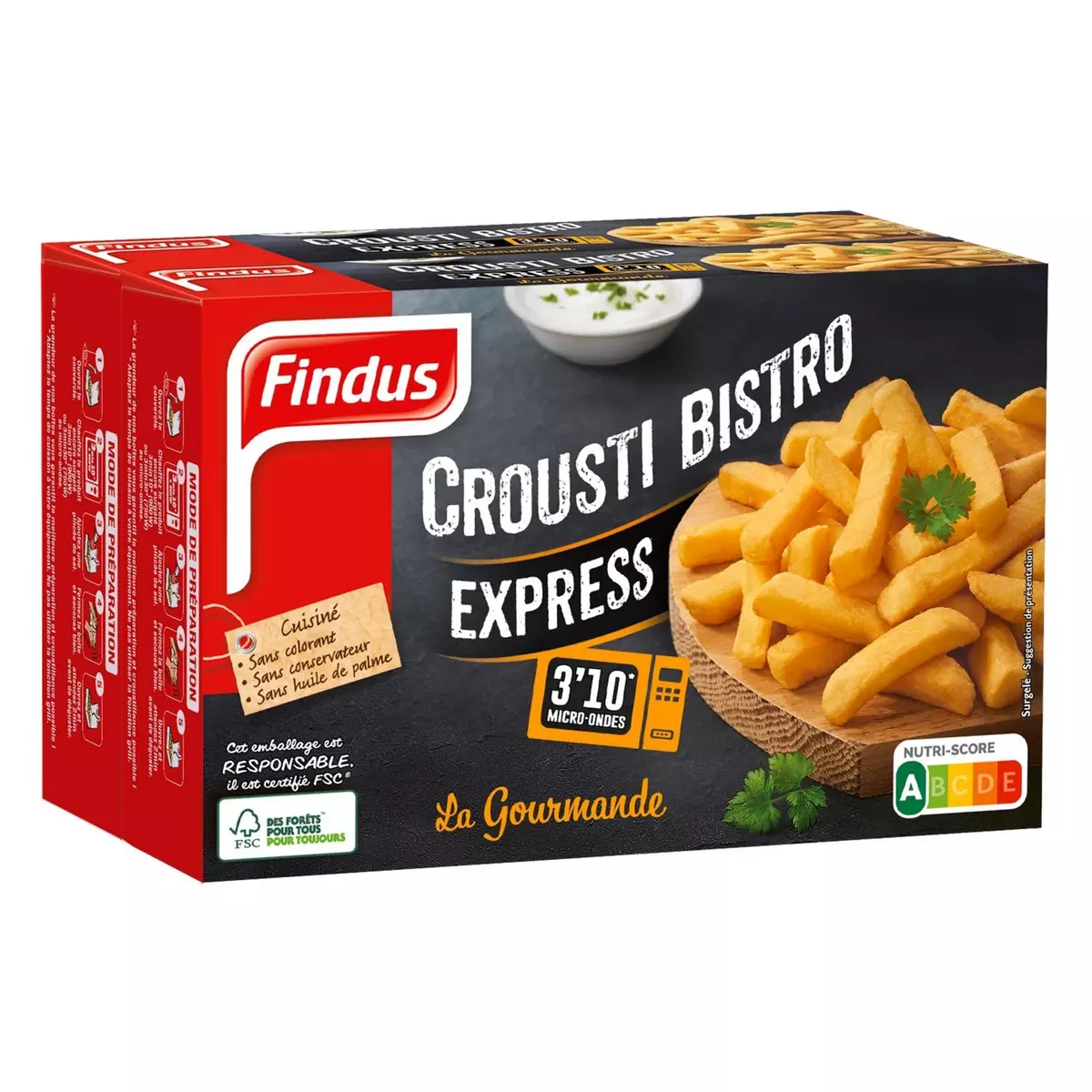 FINDUS Crousti Bistro - frites express 260g