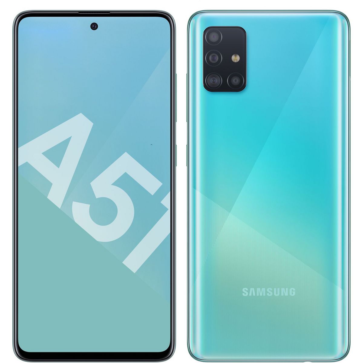 SAMSUNG Smartphone GALAXY A51 128 Go  6.5 pouces Bleu 4G Double NanoSIM