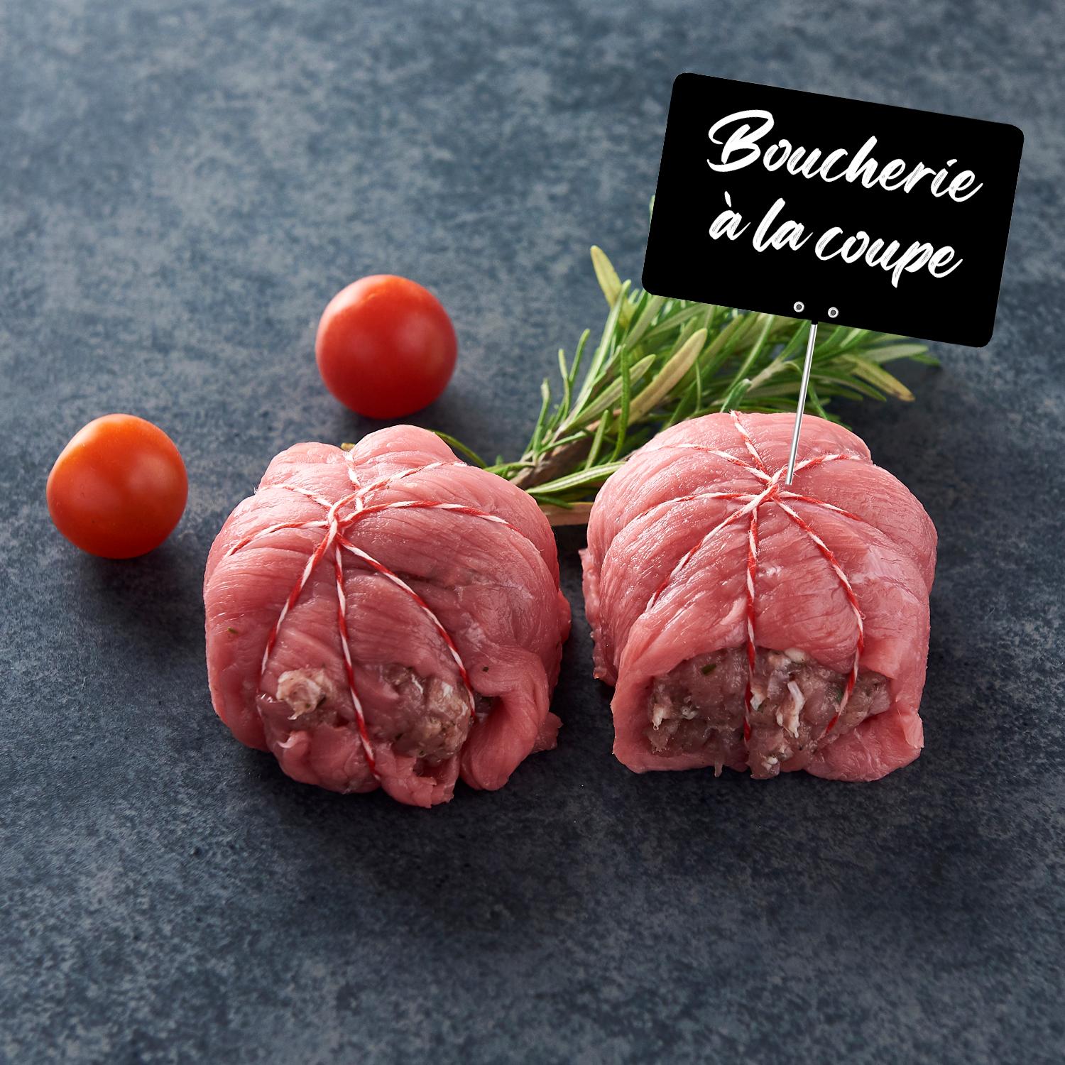 MON BOUCHER Paupiette de veau forestiére 3 portions 260 g à 380 g