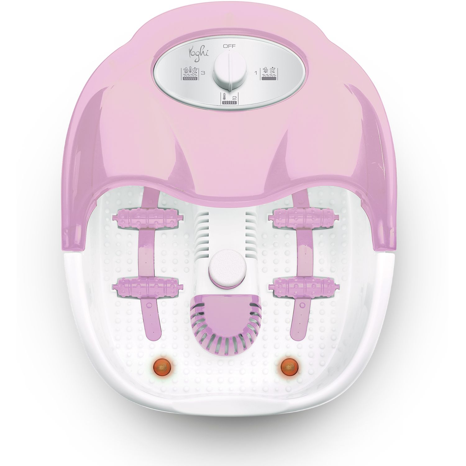 Voir la diapositive 4 : YOGHI Bain de pied massant HFM800 - Rose