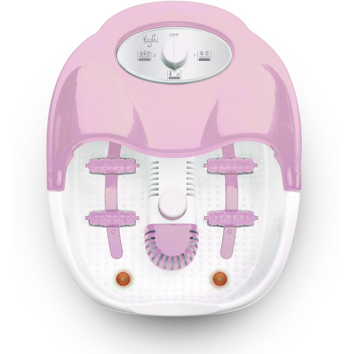 YOGHI Bain de pied massant HFM800 - Rose
