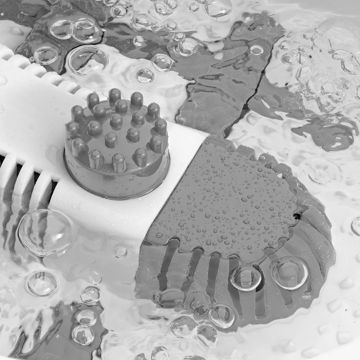 YOGHI Bain de pied massant HFM800 - Gris