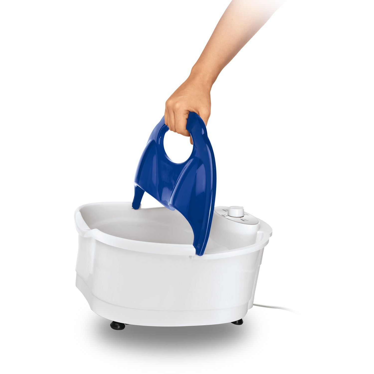 Voir la diapositive 2 : YOGHI Bain de pied massant HFM800 - Bleu