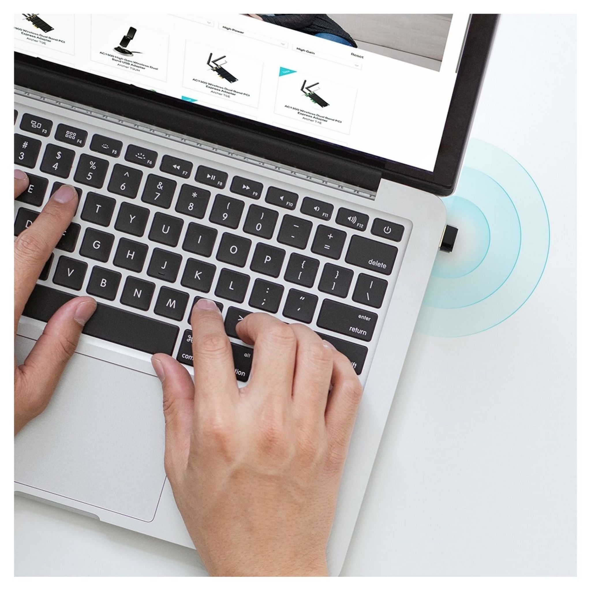 Voir la diapositive 2 : TP-LINK Clé Wifi Archer T600U 