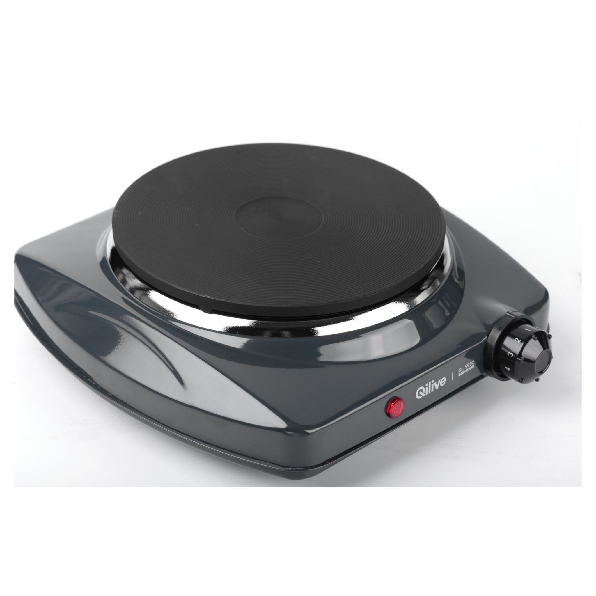 Voir la diapositive 2 : QILIVE Réchaud électrique 156284 JB-3216L  - Bleu