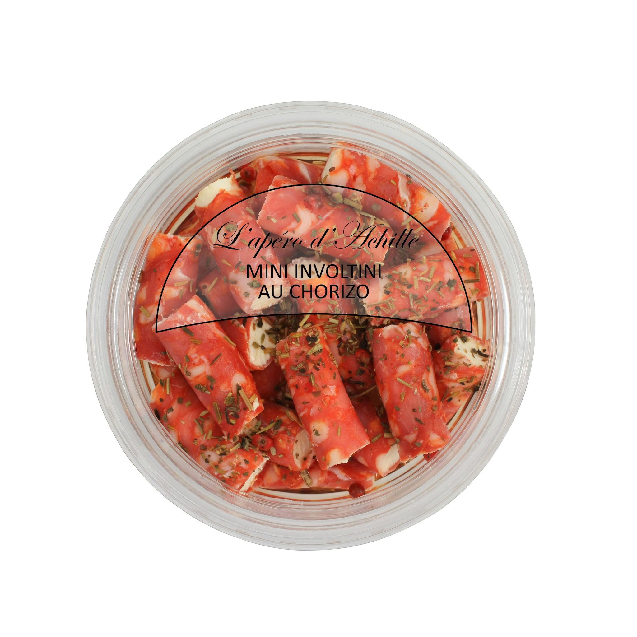 L'APERO D'ACHILLE Mini involtini au chorizo 110g