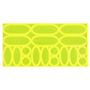 Voir la diapositive 2 : TNB Lot de 36 stickers réfléchissants Urban Moove - Jaune/gris