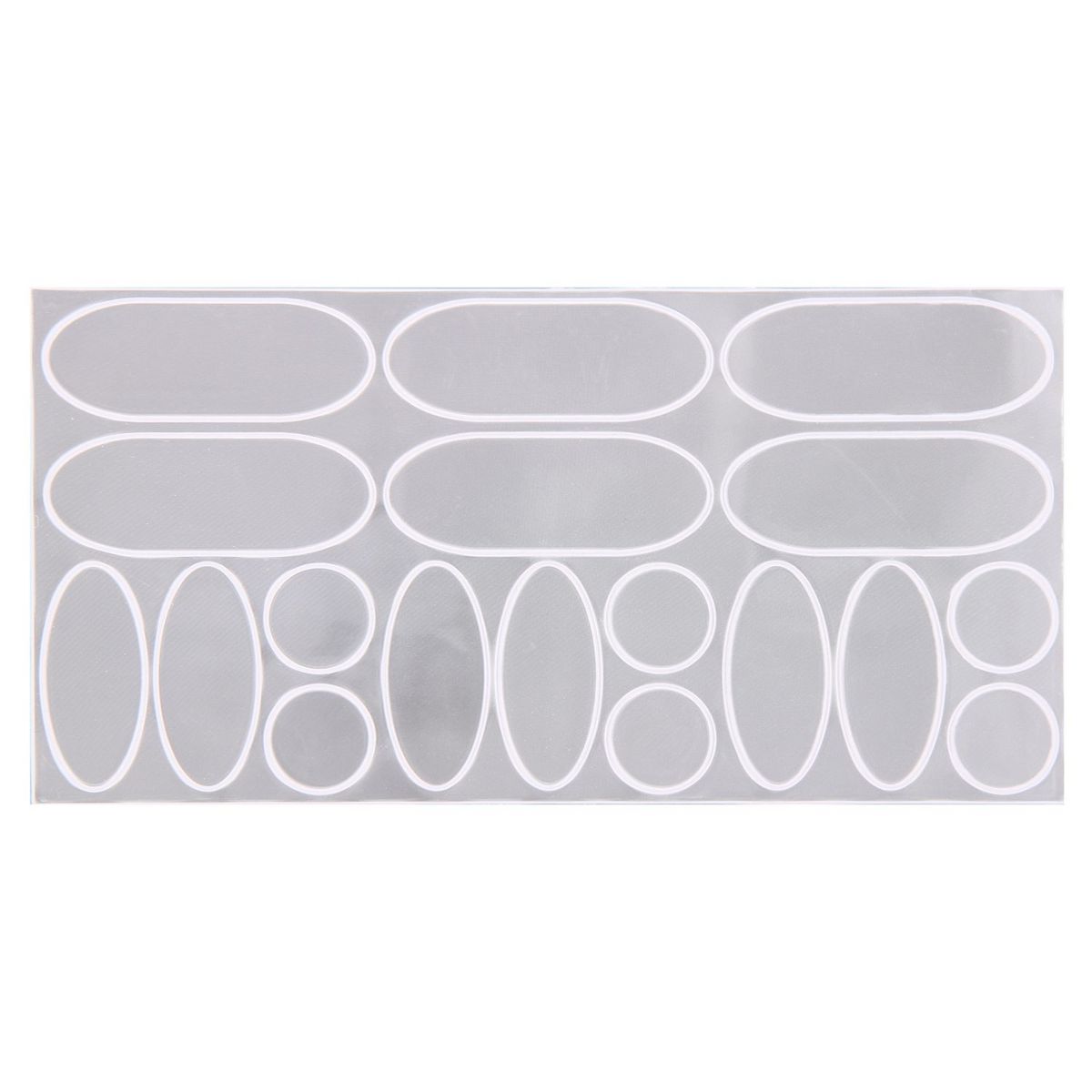 TNB Lot de 36 stickers réfléchissants Urban Moove - Jaune/gris