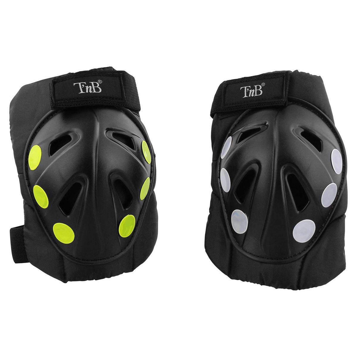 TNB Lot de 36 stickers réfléchissants Urban Moove - Jaune/gris