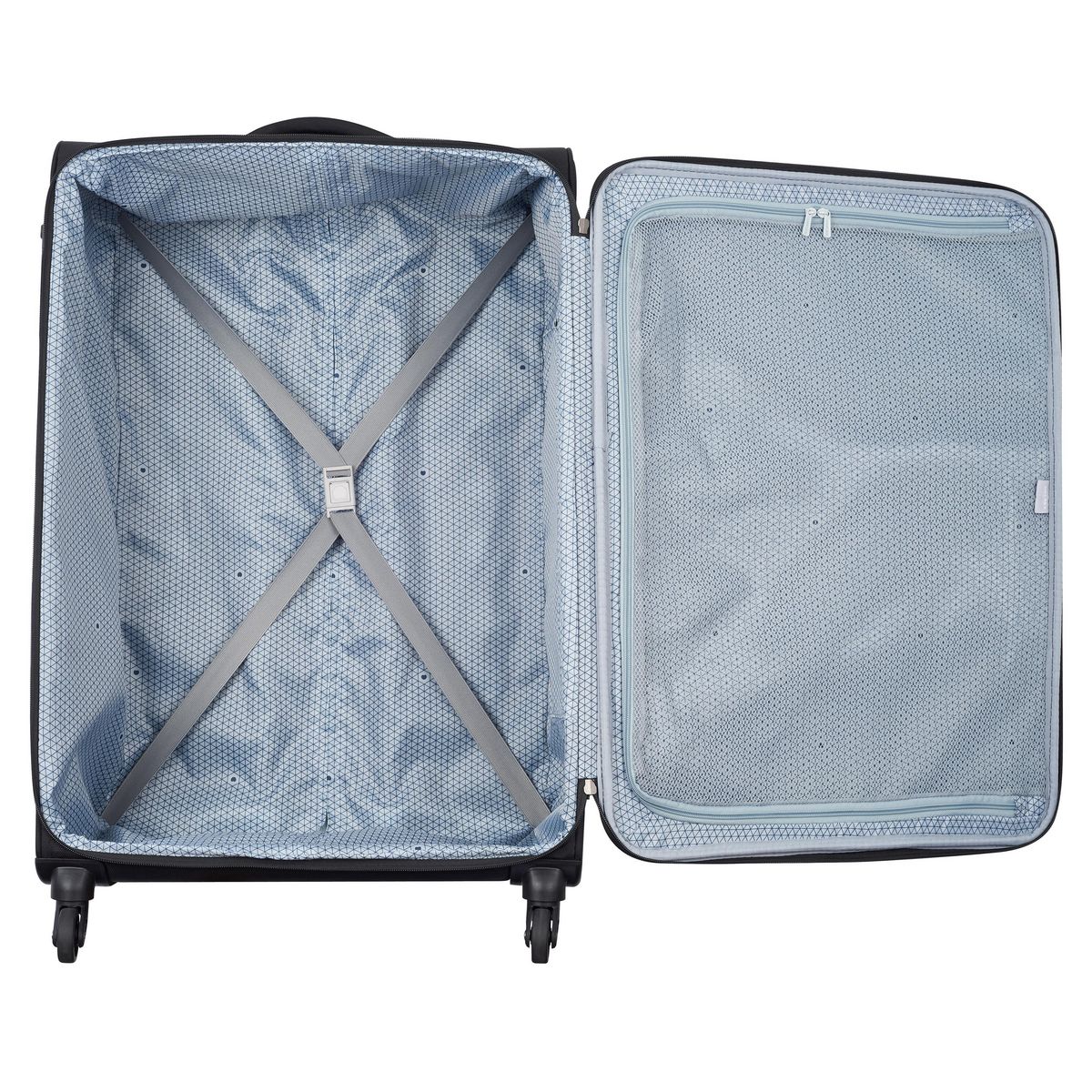 DELSEY Valise souple 68cm 4 roues CUZCO - noir