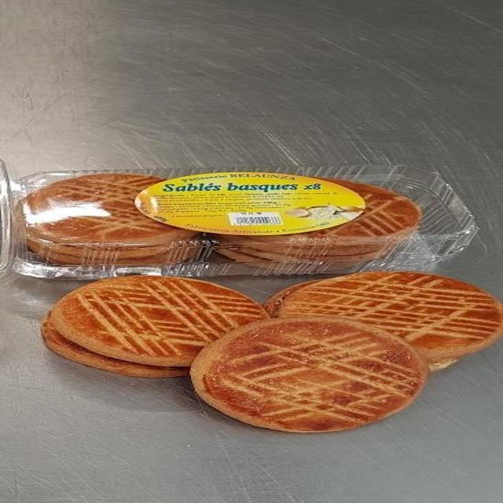 PATISSERIE BELAUNZA Les sablés basques de Margaux 240g