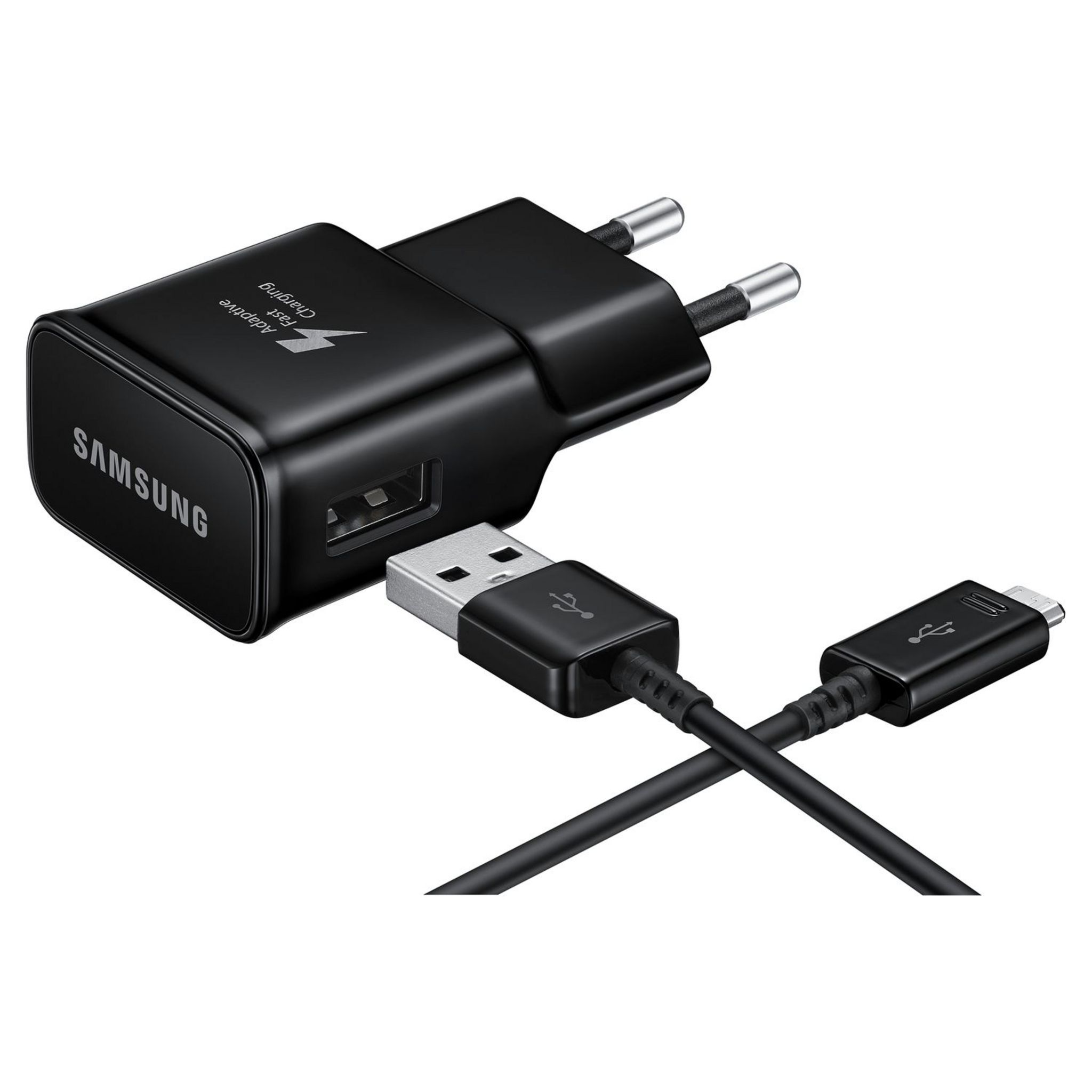 SAMSUNG Chargeur secteur rapide USB type-C pour Samsung - Noir