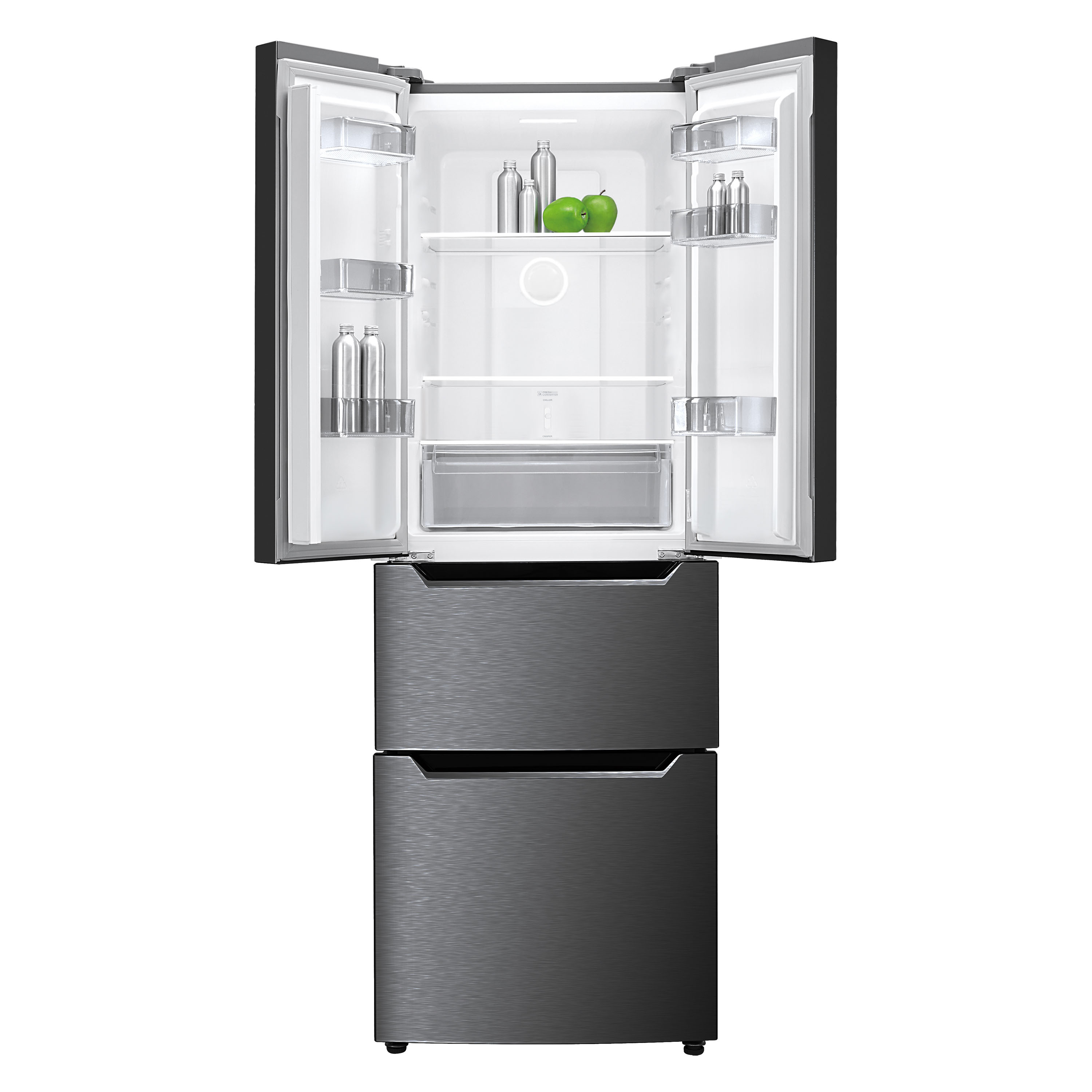 Voir la diapositive 2 : QILIVE Réfrigérateur multi portes Q.6663, 320 L, Froid ventilé No frost, E