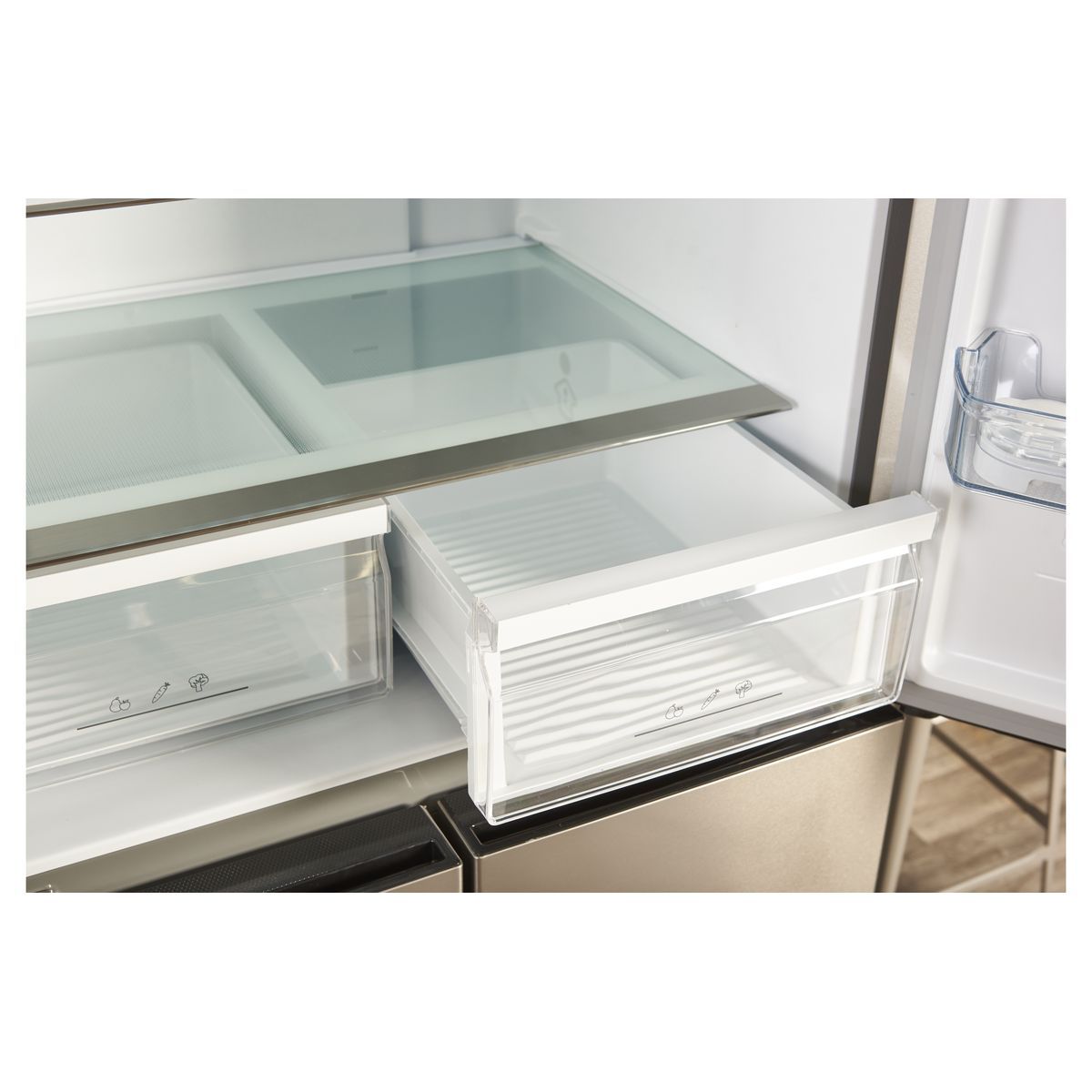 QILIVE Réfrigérateur multi portes Q.6672, 492 L, Froid ventilé No frost, E