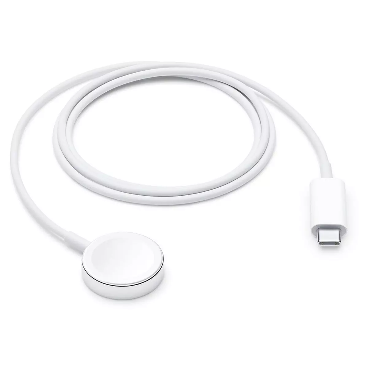 APPLE Câble de charge magnétique vers USB-C pour Apple Watch - 1 mètre  - Blanc