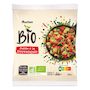 Voir la diapositive 2 : AUCHAN BIO Poêlée de légumes à la provençale 3 portions 600g
