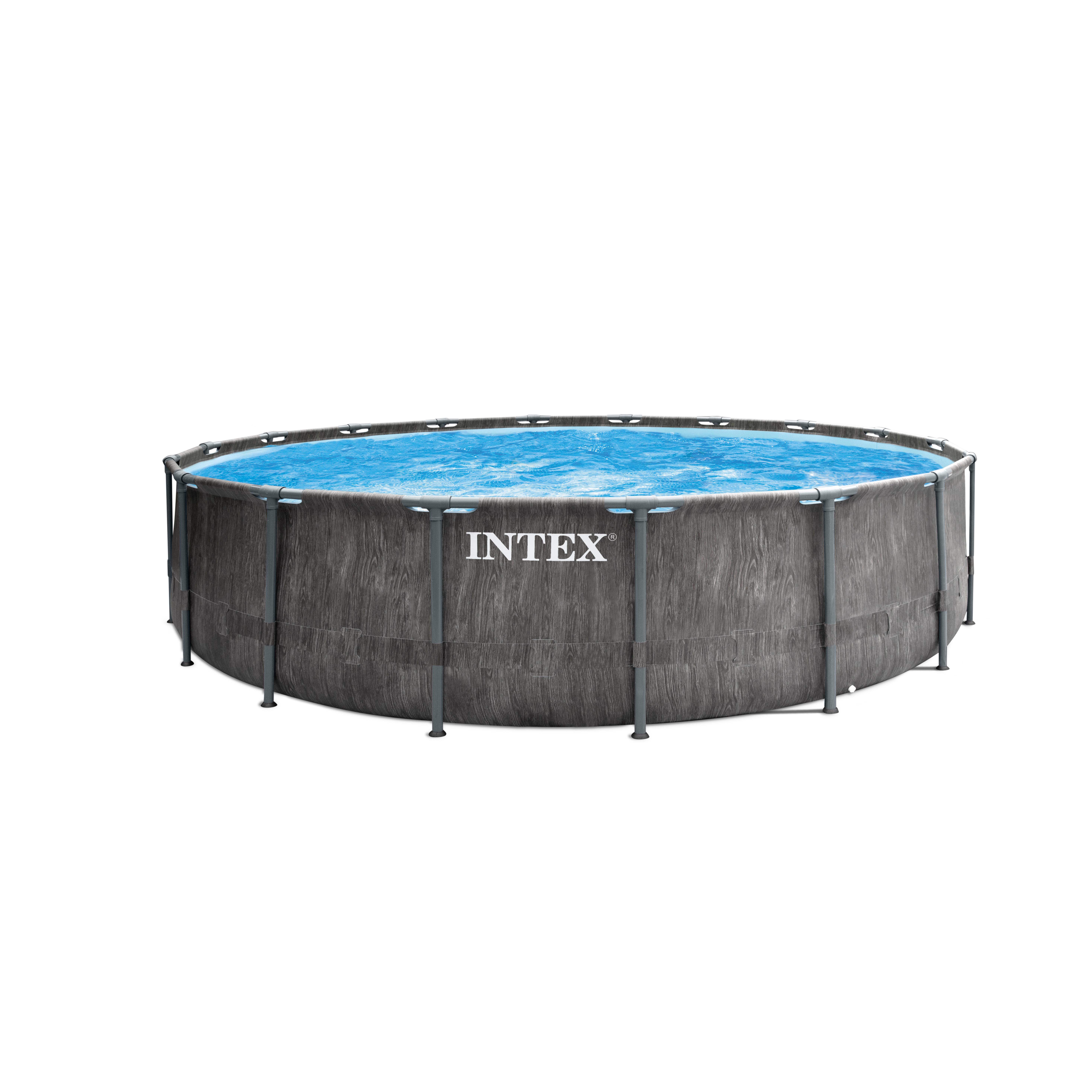 INTEX Kit piscine tubulaire baltik ronde5m49 x h 1m22