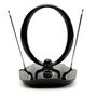 Voir la diapositive 3 : QILIVE Antenne intérieure Q.1927 noire 30 dB TNT DVBT