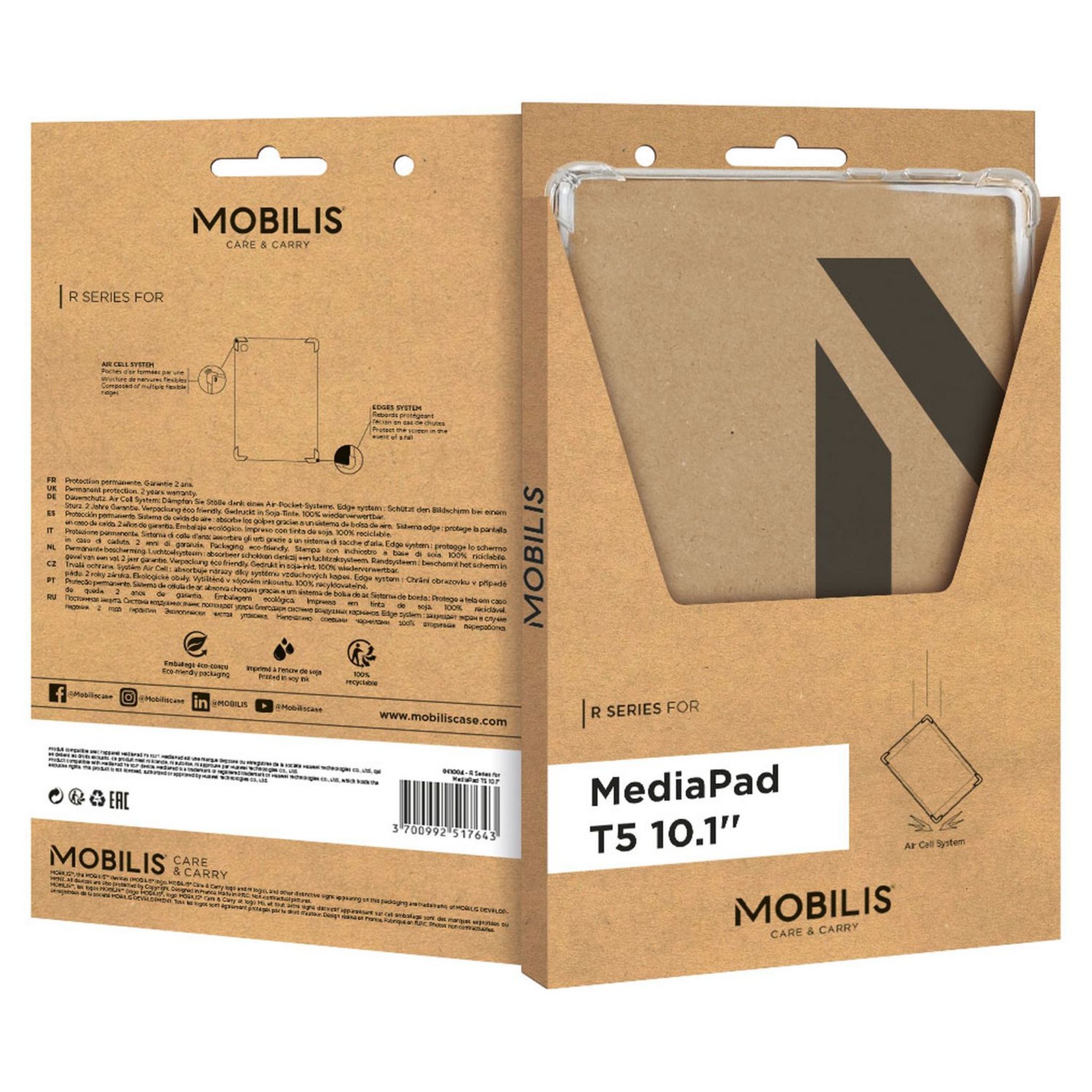 Voir la diapositive 3 : MOBILIS Coque r series 061004 Transparente 