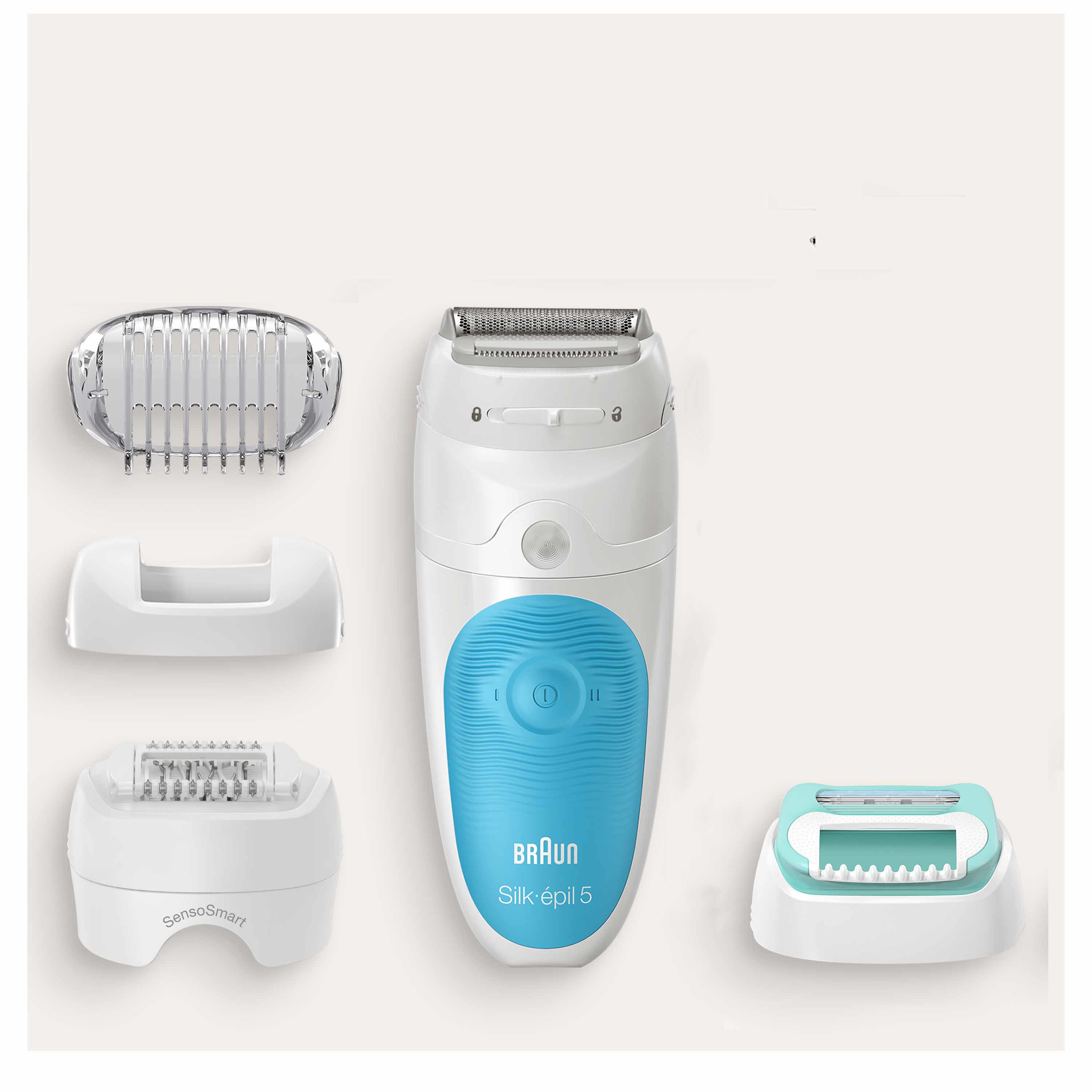 Voir la diapositive 15 : BRAUN Épilateur électrique SE5 610 - Blanc