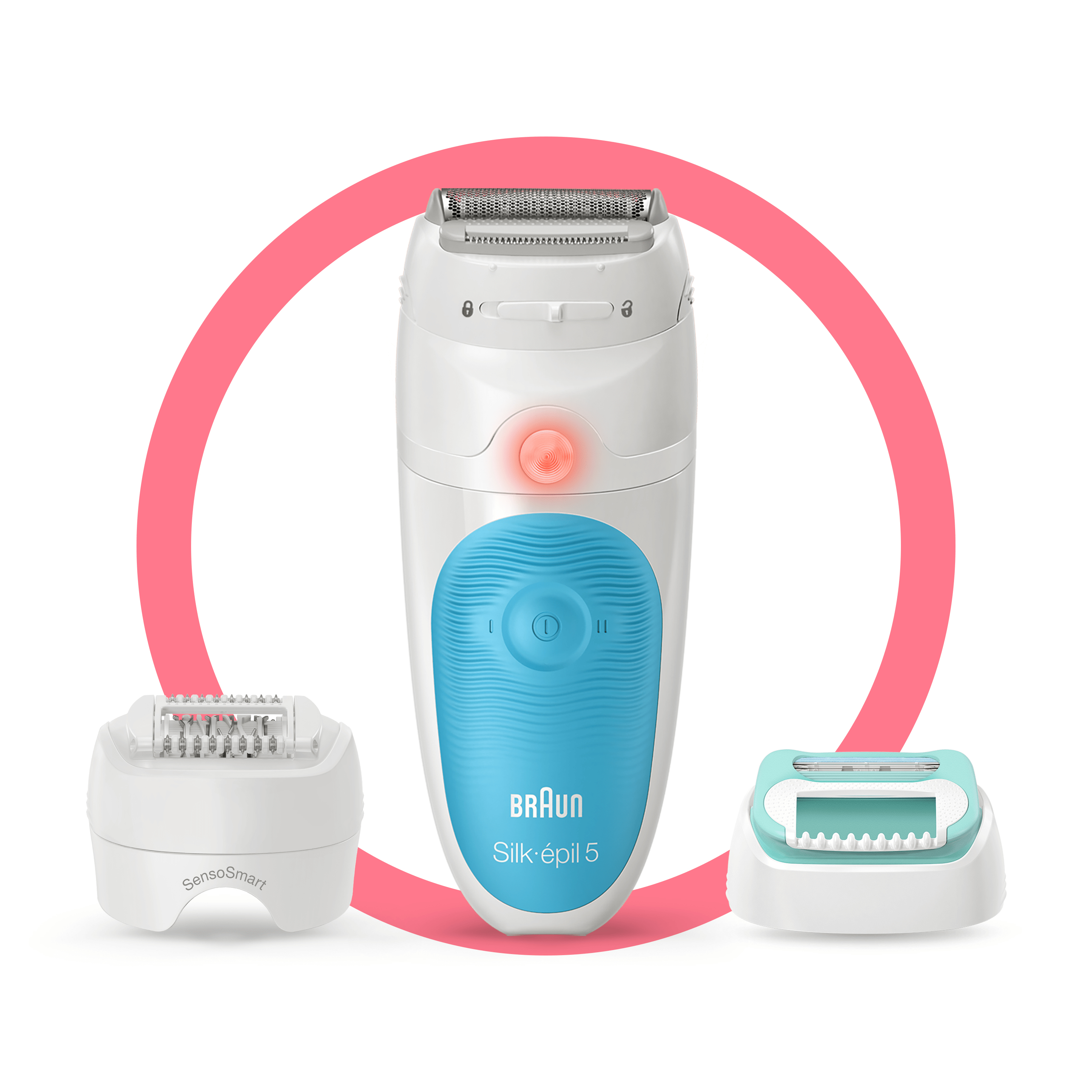 Voir la diapositive 16 : BRAUN Épilateur électrique SE5 610 - Blanc