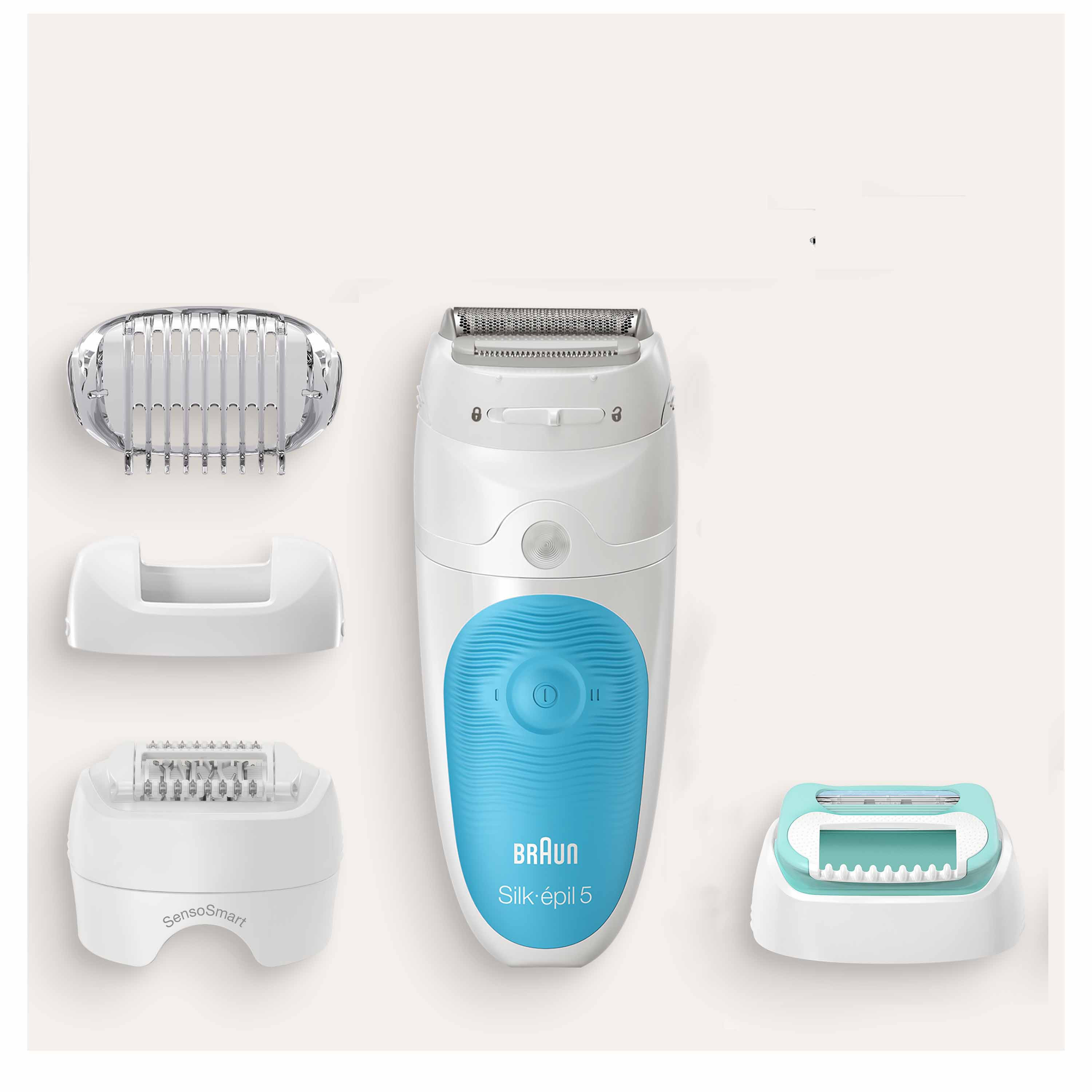 Voir la diapositive 17 : BRAUN Épilateur électrique SE5 610 - Blanc