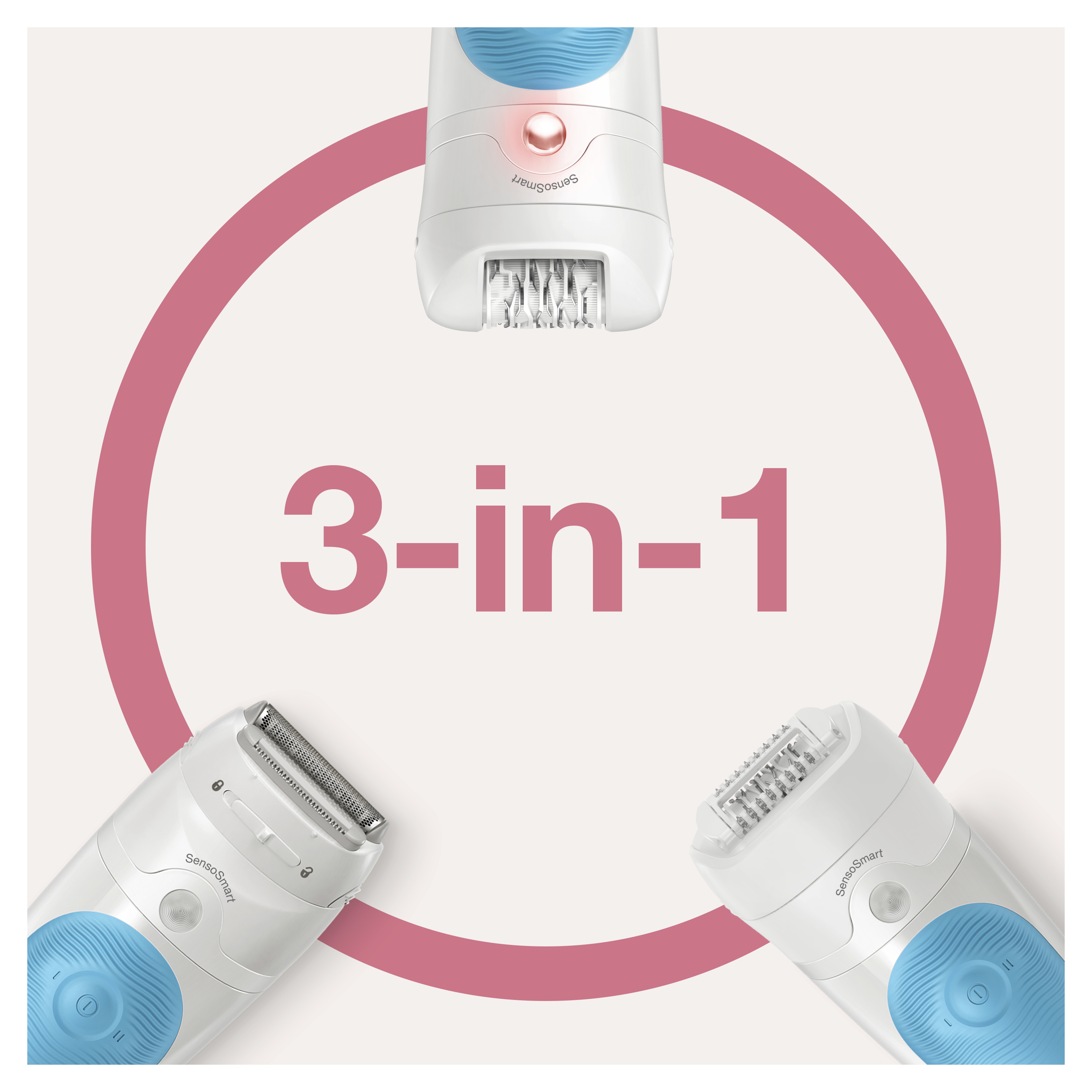 Voir la diapositive 11 : BRAUN Épilateur électrique SE5 610 - Blanc