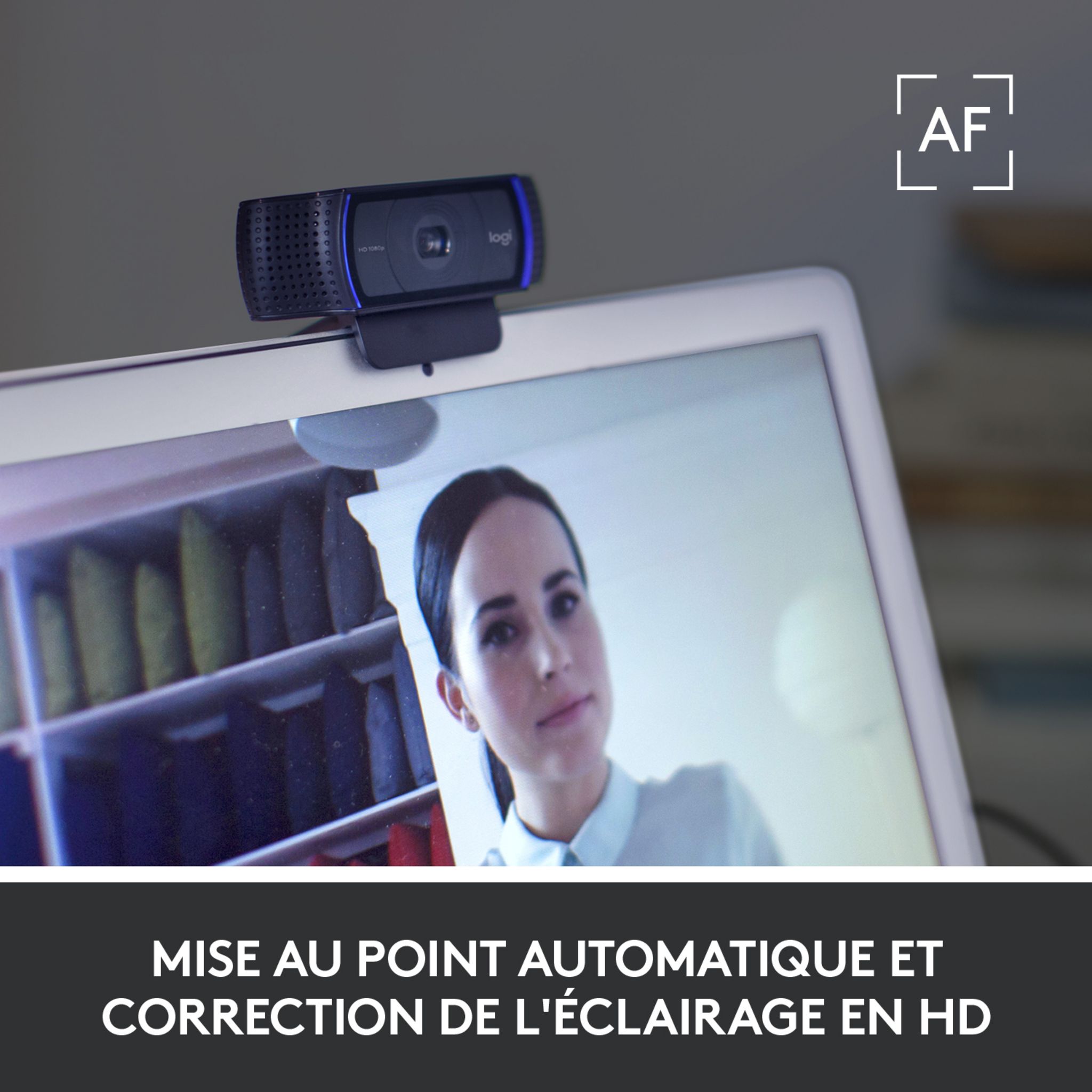 Voir la diapositive 3 : LOGITECH Webcam C920s Pro Full HD 1080p