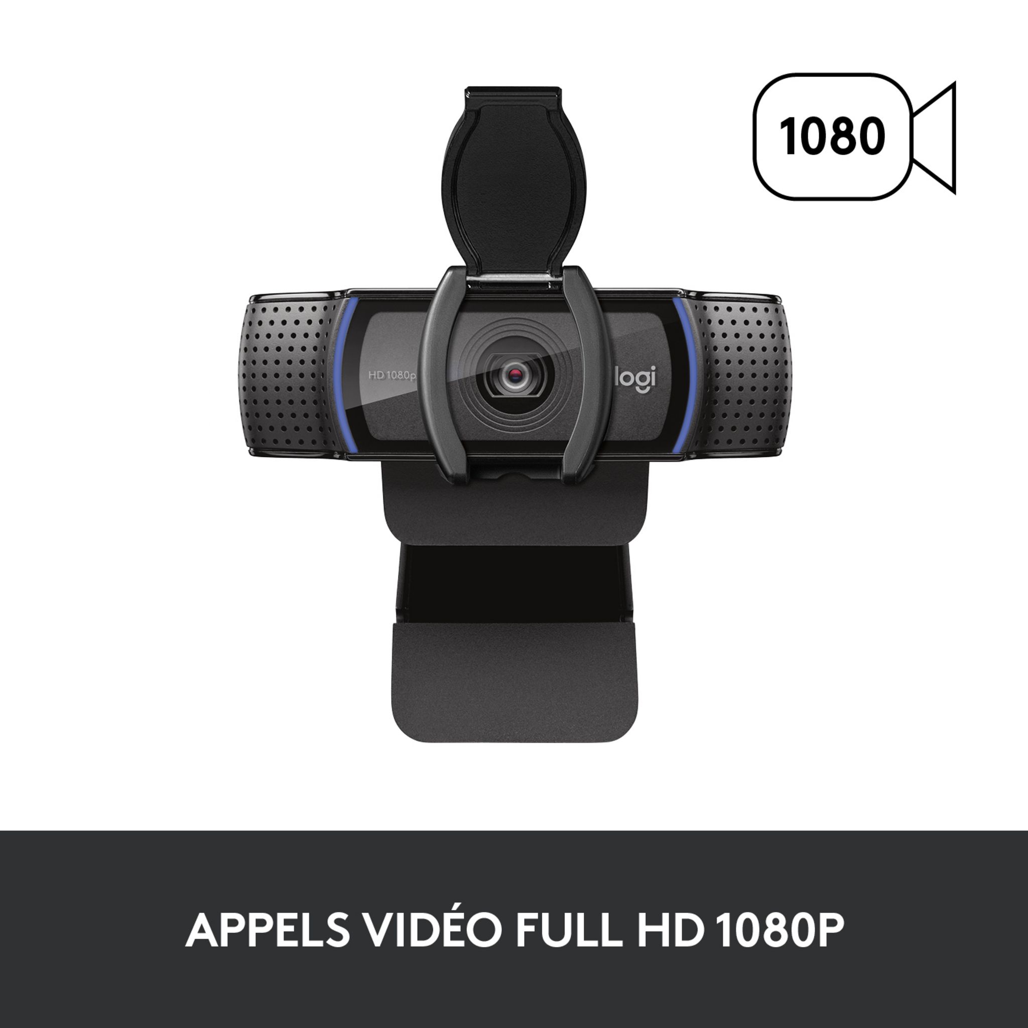 Voir la diapositive 4 : LOGITECH Webcam C920s Pro Full HD 1080p