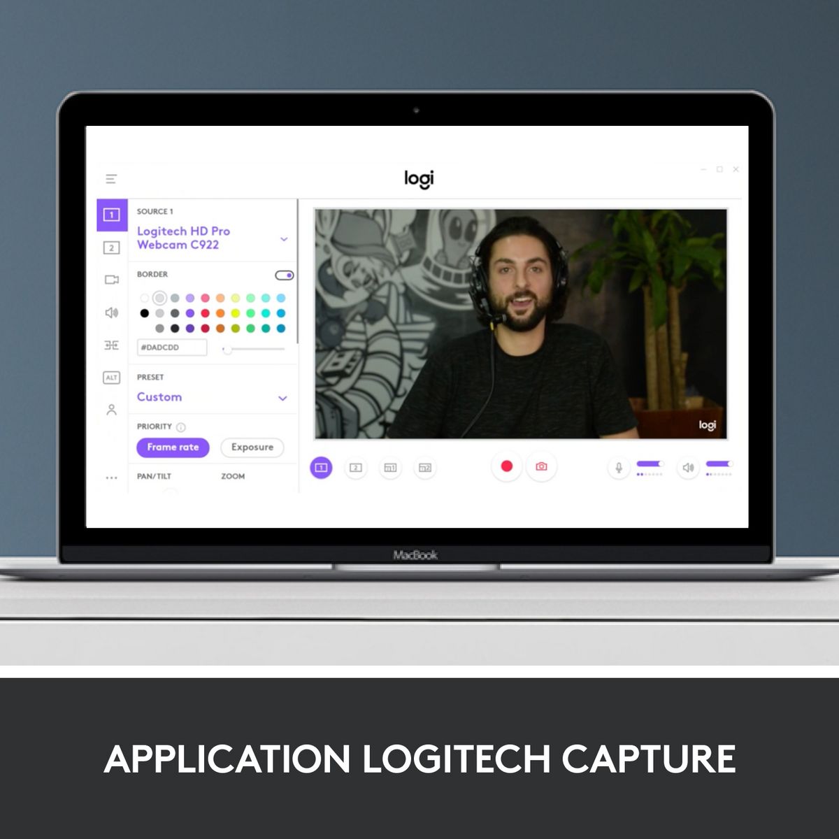 LOGITECH Webcam C920s Pro Full HD 1080p