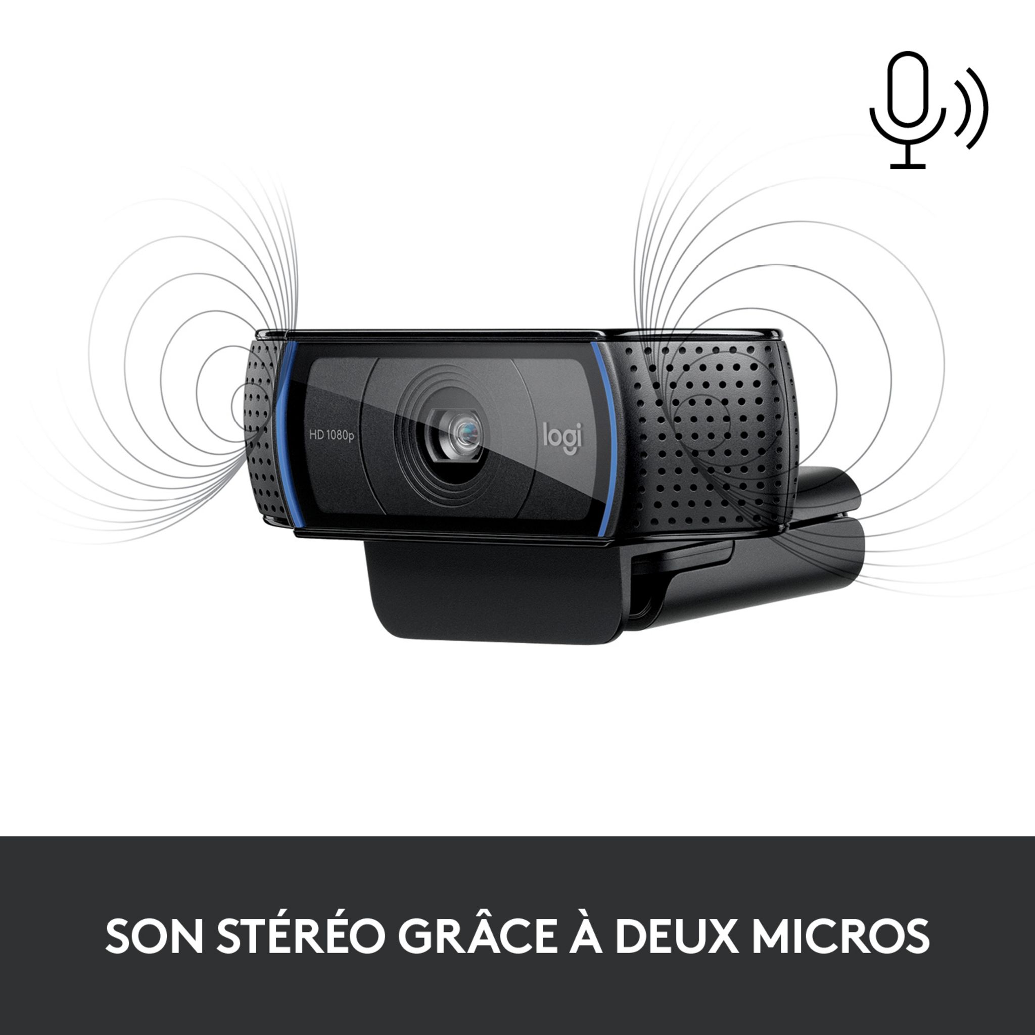 Voir la diapositive 8 : LOGITECH Webcam C920s Pro Full HD 1080p