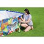 Voir la diapositive 3 : BESTWAY Piscine tubulaire ronde - Décor animaux - 3,05 x 0,66 m - Steel Pro™