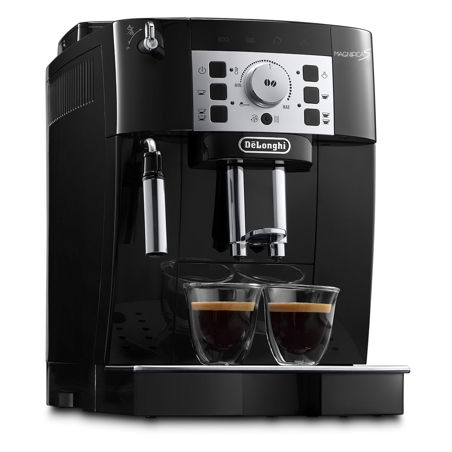 Voir la diapositive 2 : DELONGHI Machine à café expresso avec broyeur ECAM22.140.B - Noir