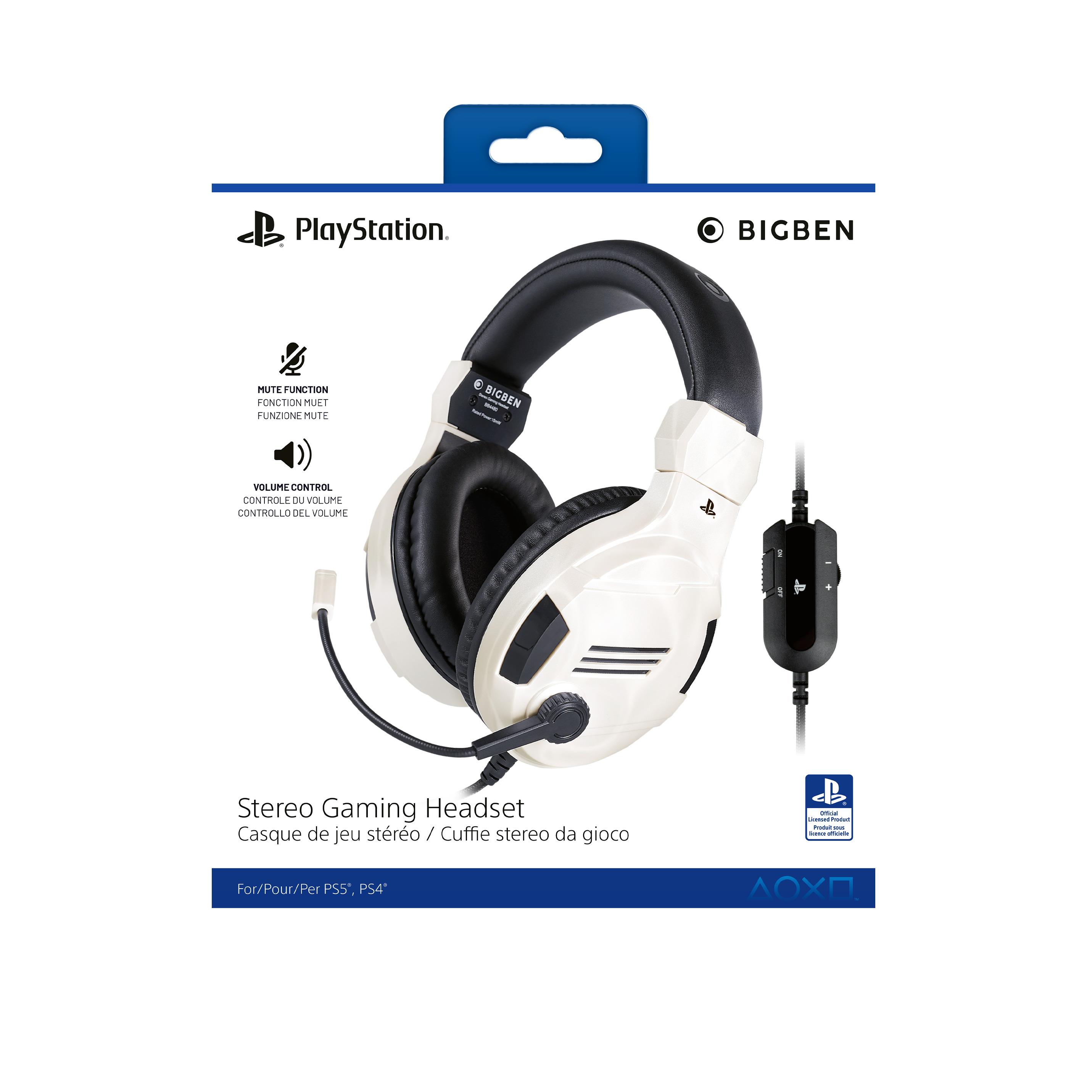 NACON Casque Gamer Officiel V3 Blanc PS4