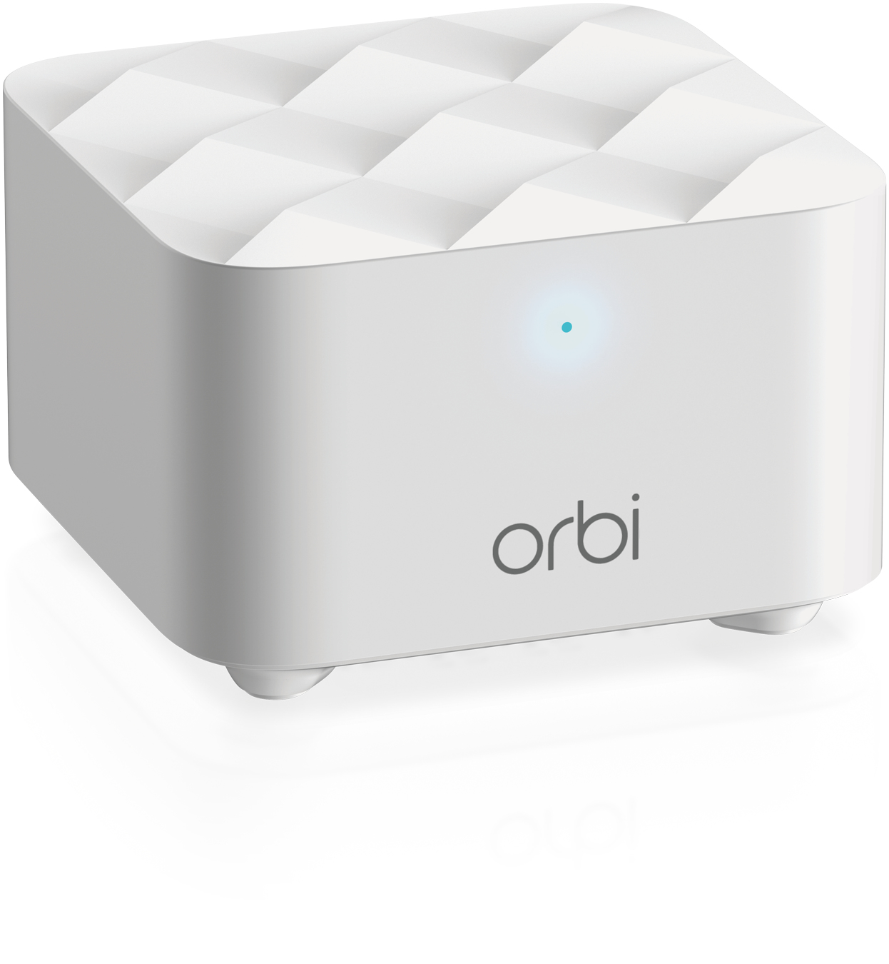 Voir la diapositive 2 : NETGEAR Routeur WiFi Orbi RBK012 Mesh AC1200 Blanc