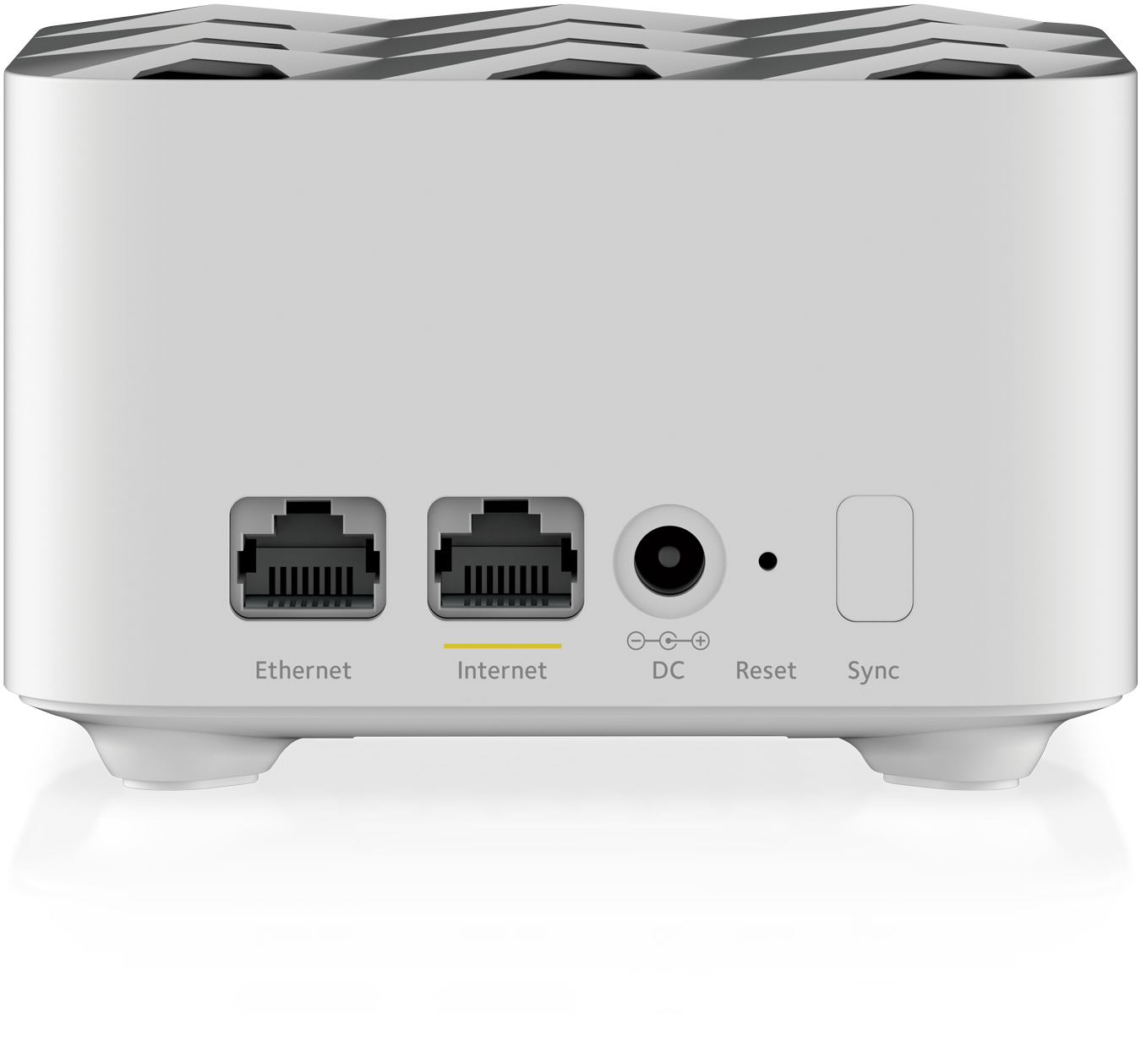 Voir la diapositive 3 : NETGEAR Routeur WiFi Orbi RBK012 Mesh AC1200 Blanc