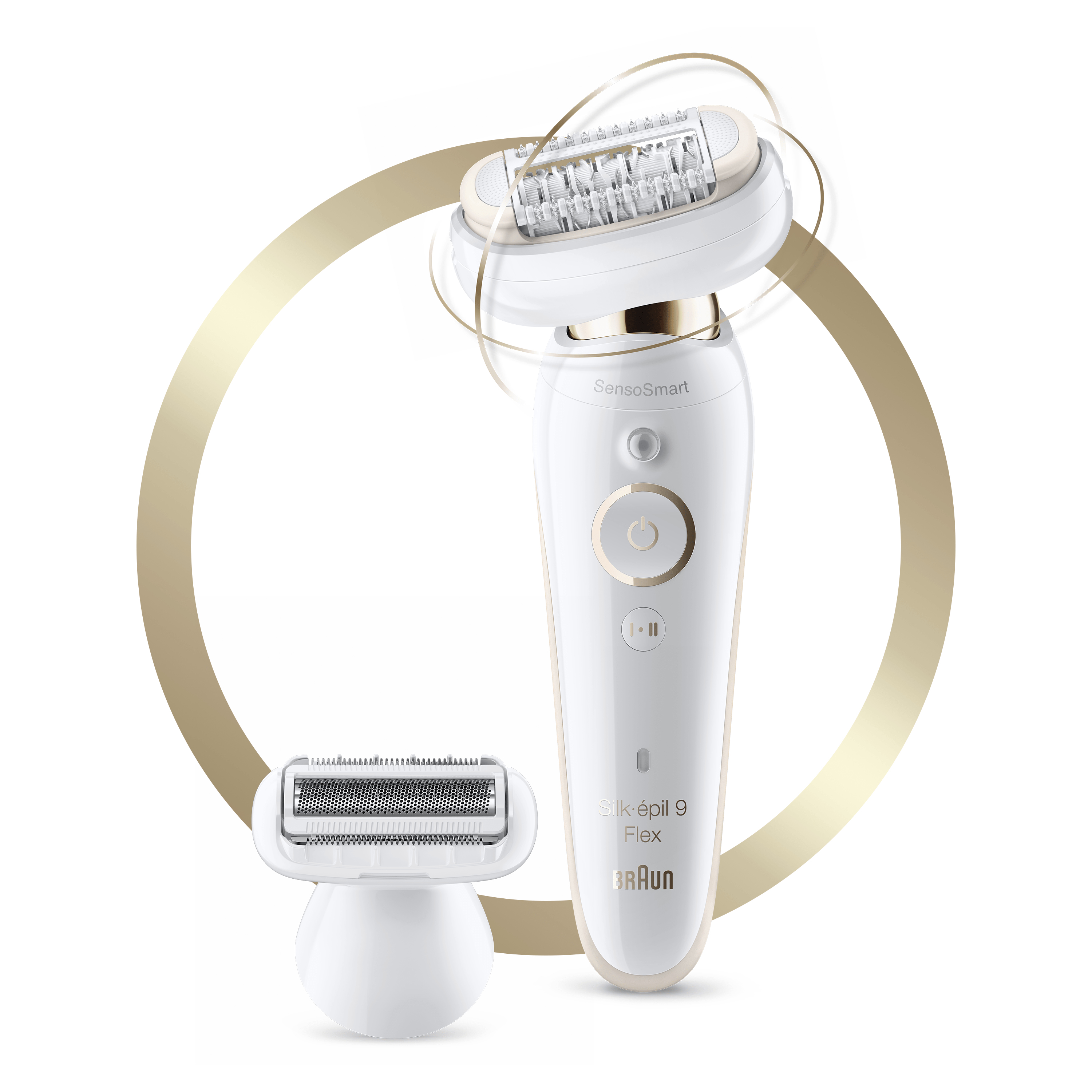 Voir la diapositive 16 : BRAUN Épilateur électrique SES9002 3D - Blanc