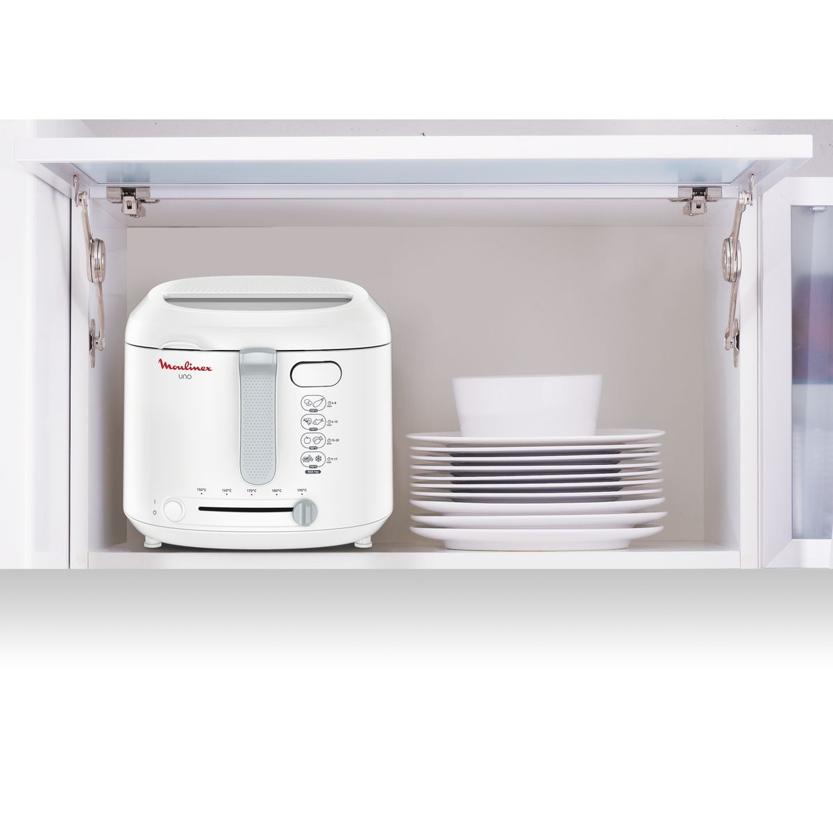 MOULINEX Friteuse électrique UNO AF203110 - Blanc