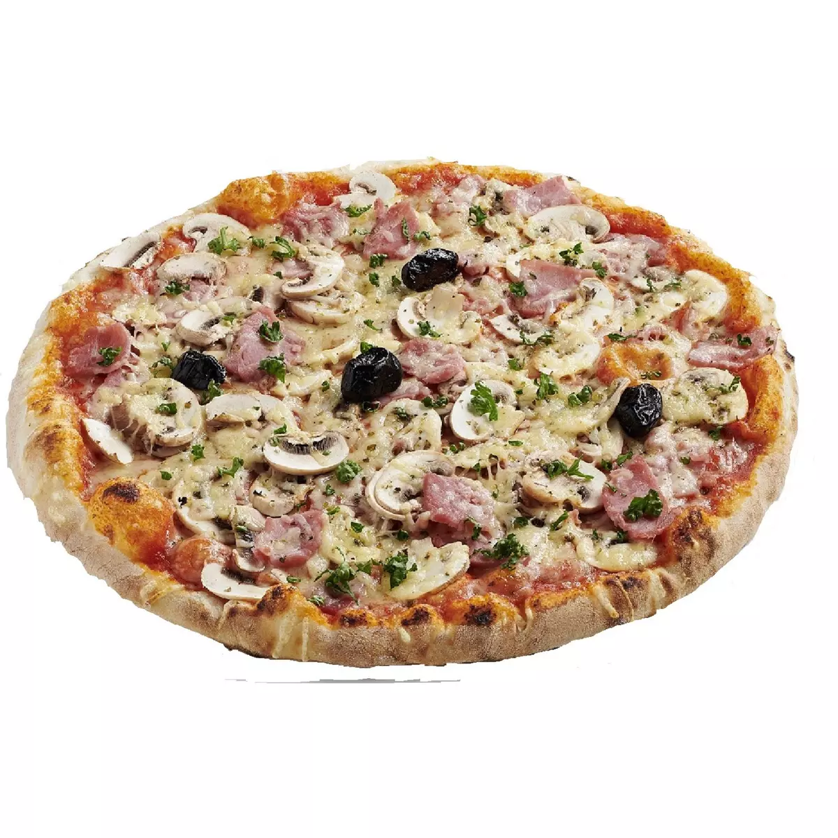 AUCHAN LE TRAITEUR Pizza jambon fromage 30 pièces 450g pas cher 