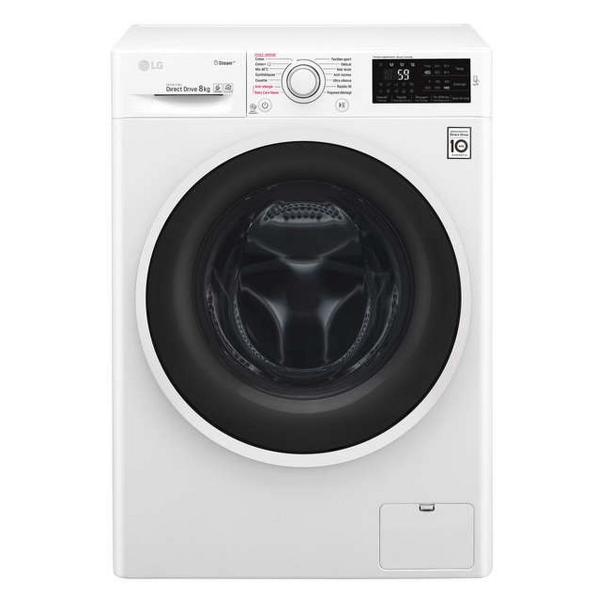LG Lave linge hublot F84J62ST, 8 kg, 1400 T/min