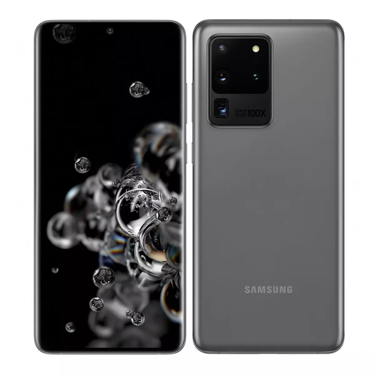 SAMSUNG Smartphone Galaxy S20 Ultra  128 Go 6.9 pouces Gris 5G Double port Sim + e-Sim 