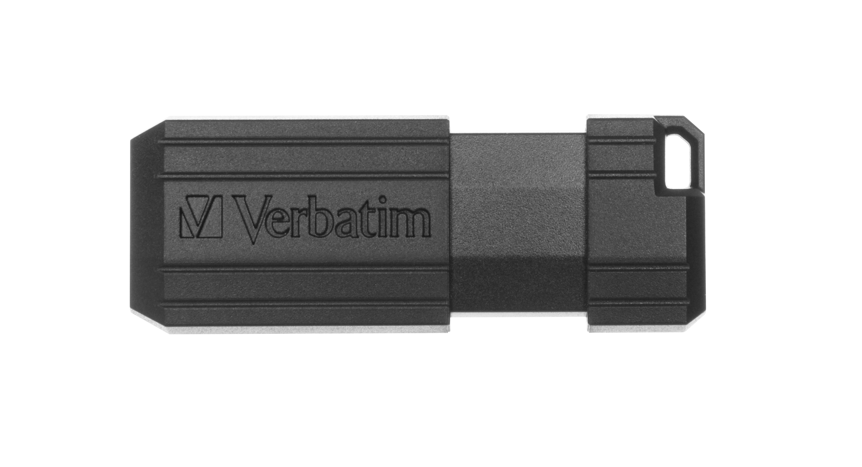 Voir la diapositive 7 : VERBATIM Clé USB 2.0 128 Go Noire PinStripe