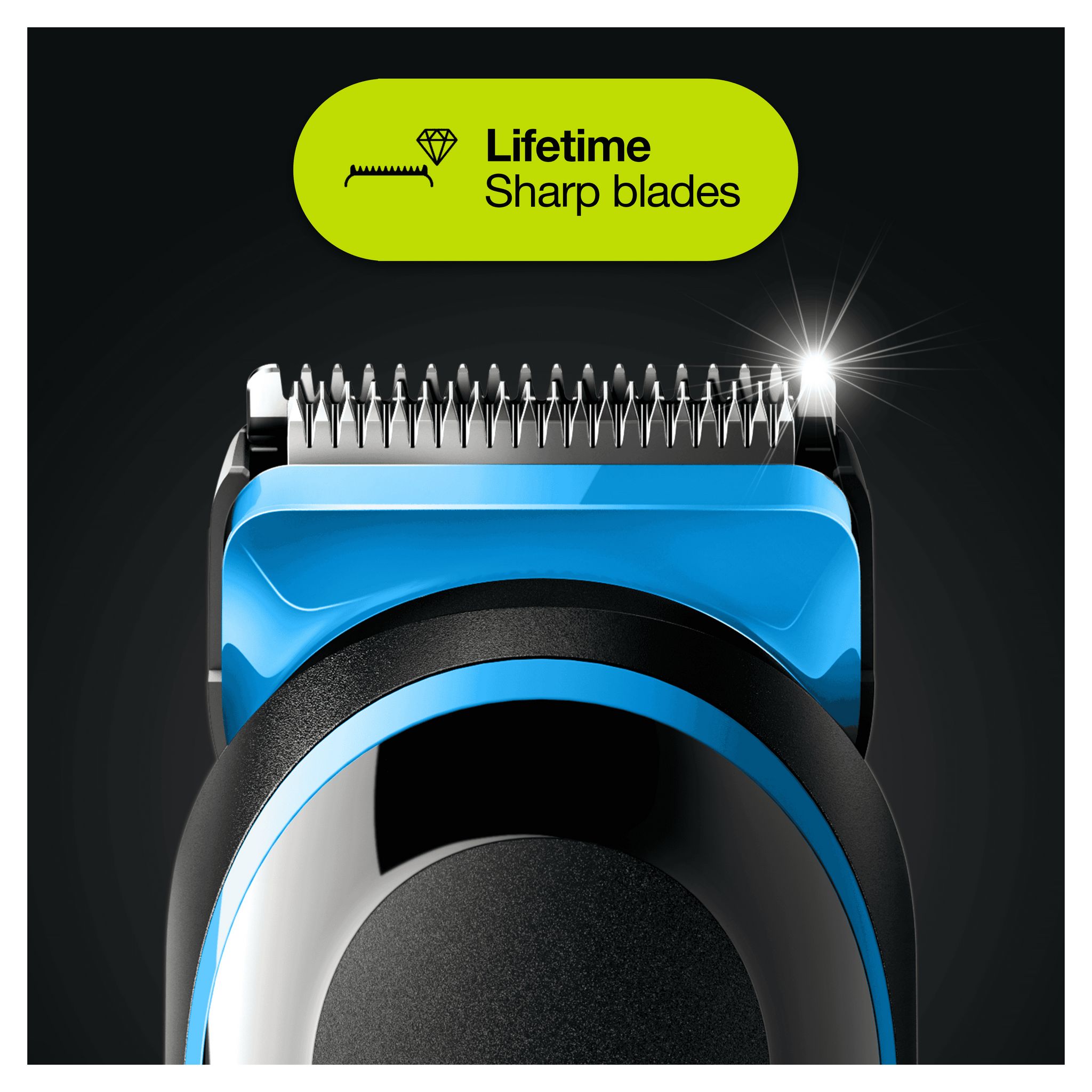 Voir la diapositive 6 : BRAUN Tondeuse 7 en 1  MGK5245 - Noir