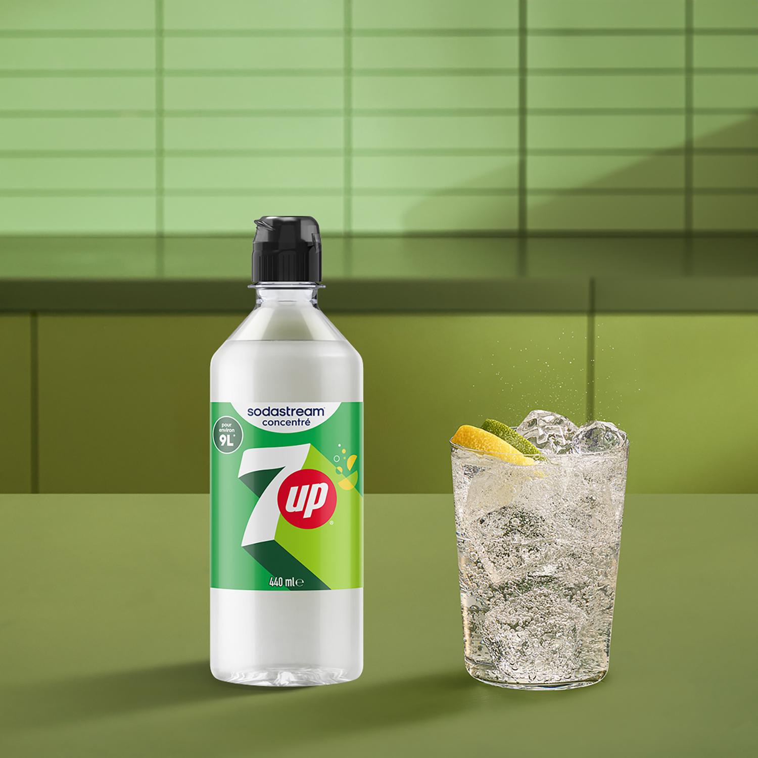 Voir la diapositive 2 : SODASTREAM Concentré Seven Up 440ml