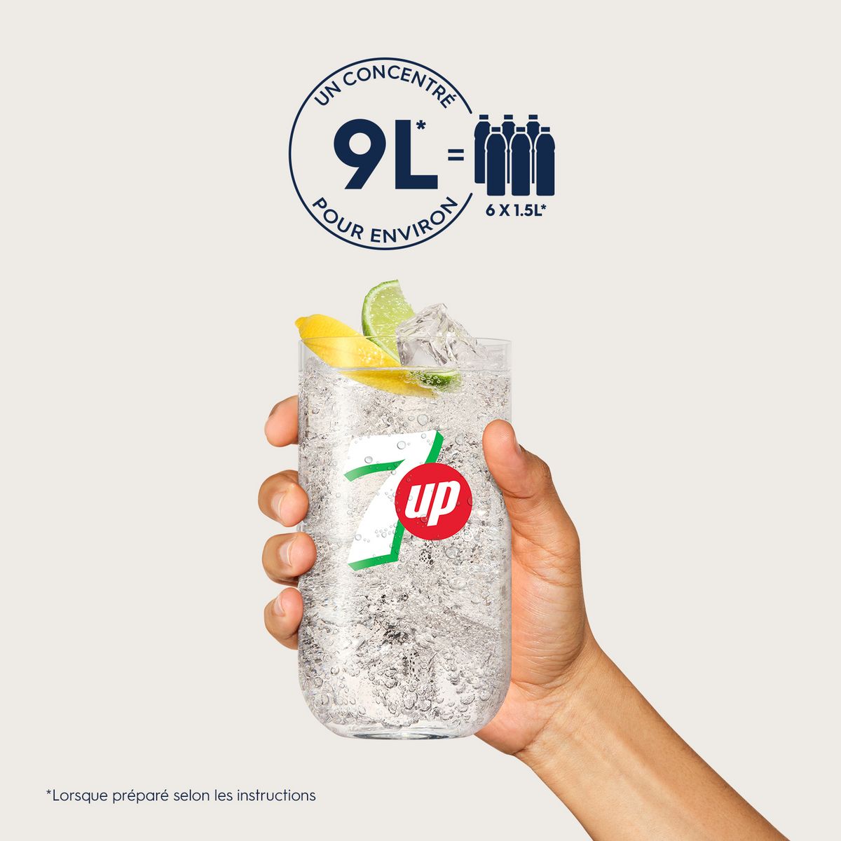 SODASTREAM Concentré Seven Up 440ml