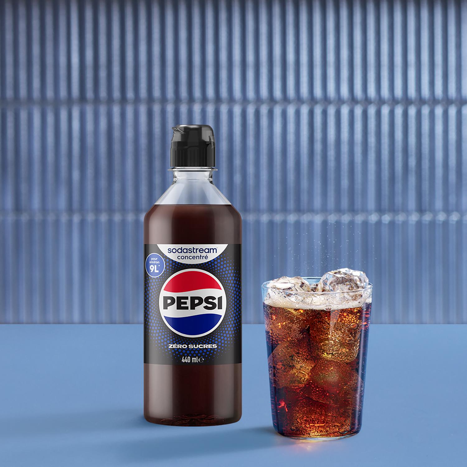 Voir la diapositive 2 : SODASTREAM Concentré Pepsi Max 440ml