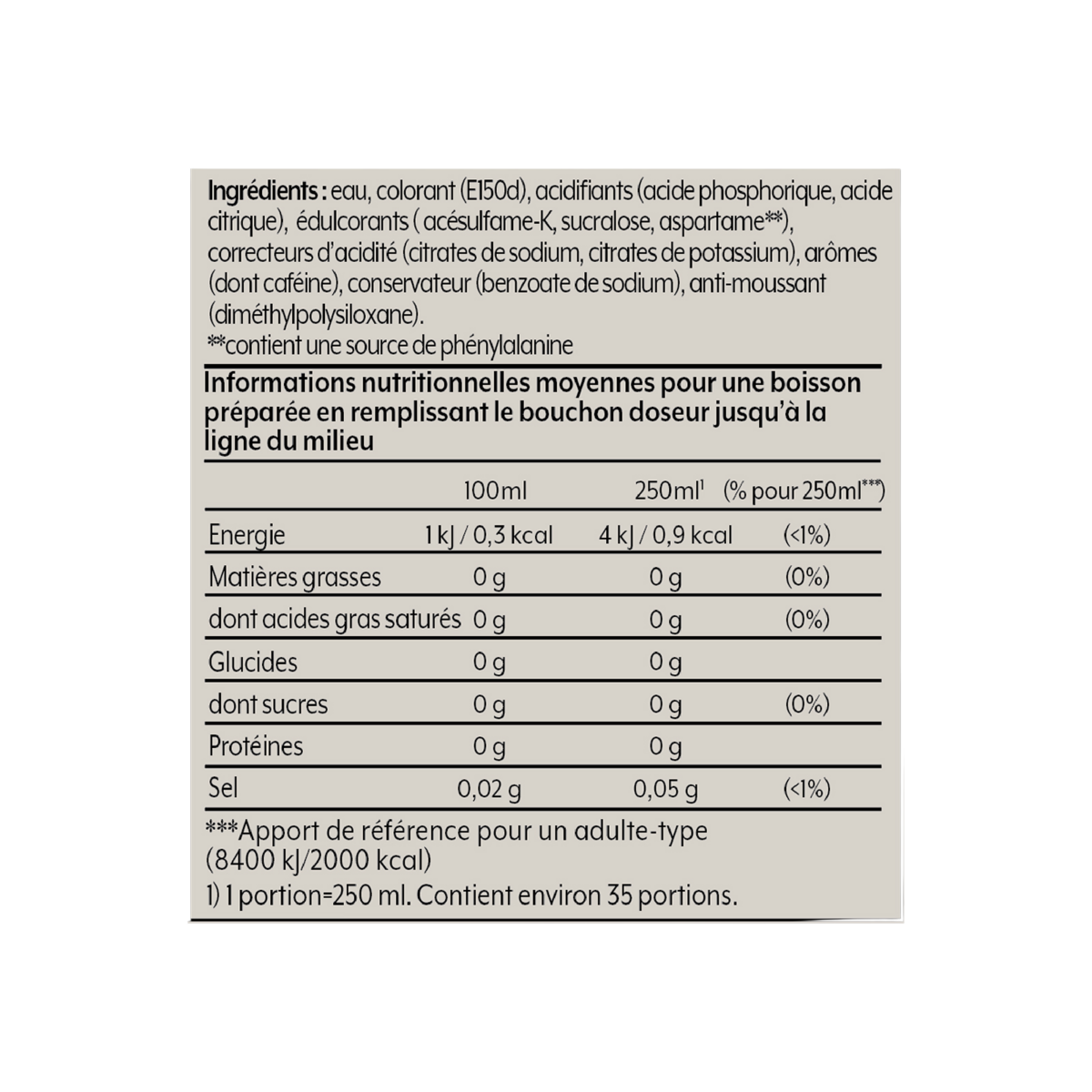 SODASTREAM Concentré Pepsi Max 440ml