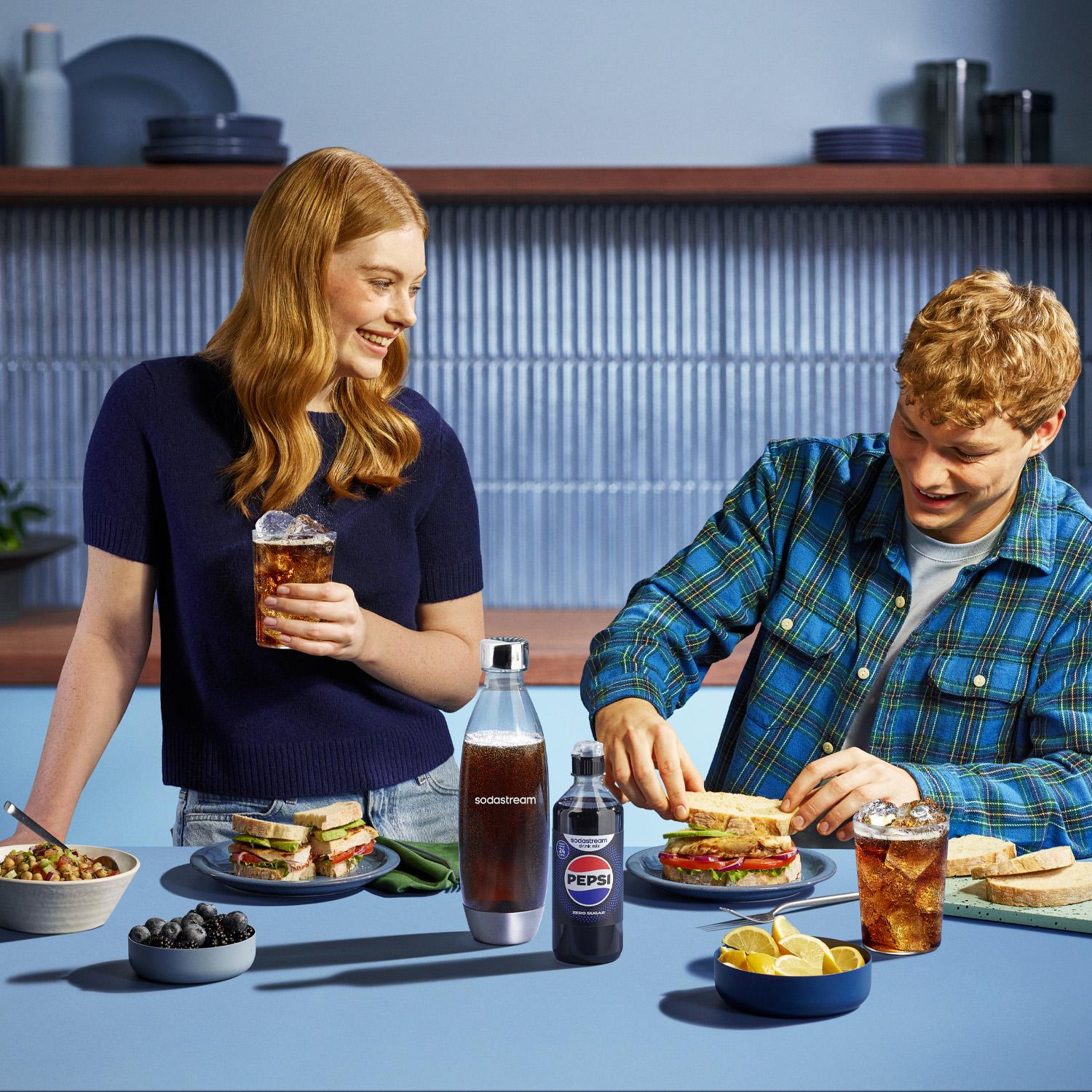 Voir la diapositive 11 : SODASTREAM Concentré Pepsi Max 440ml