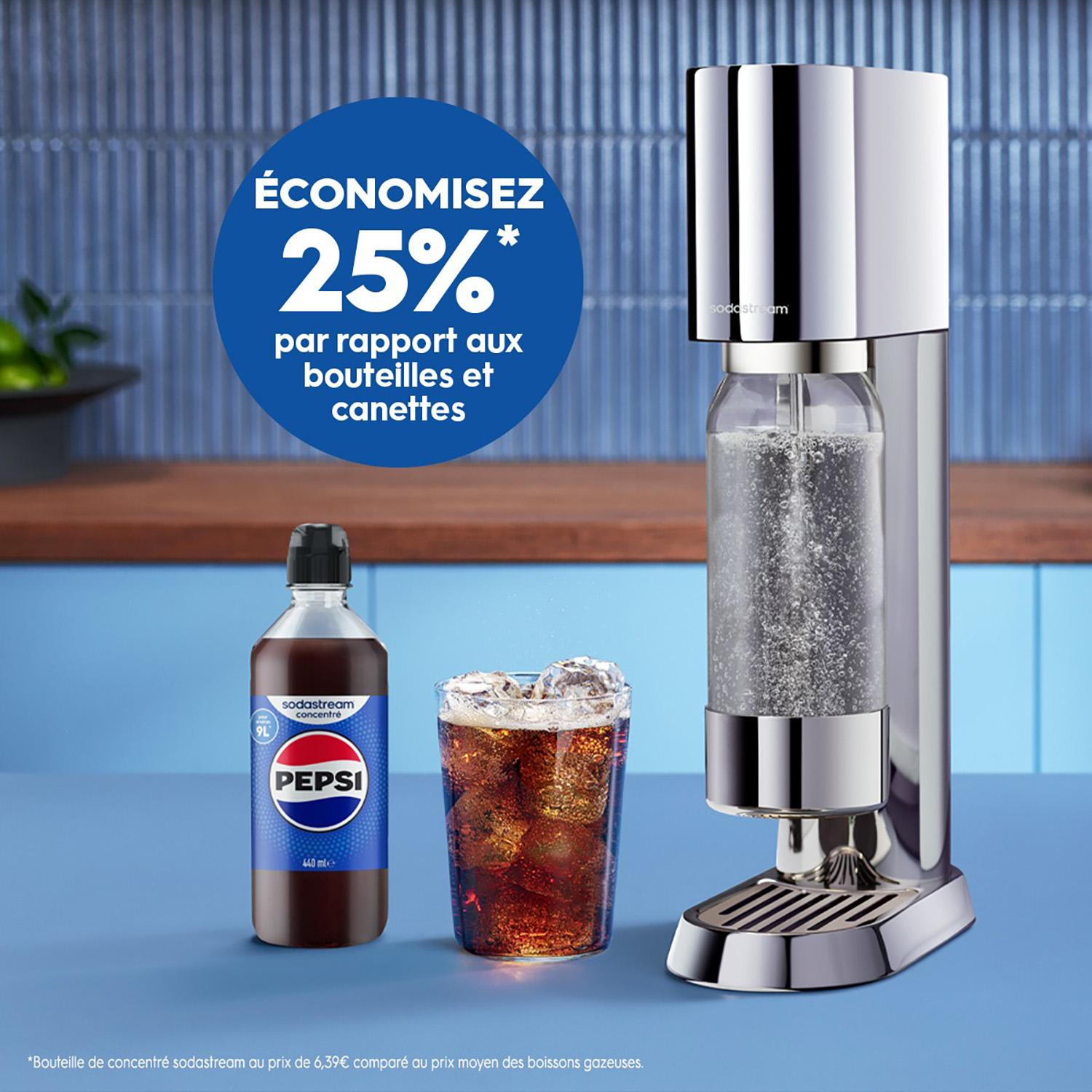Voir la diapositive 5 : SODASTREAM Concentré Pepsi 440ml
