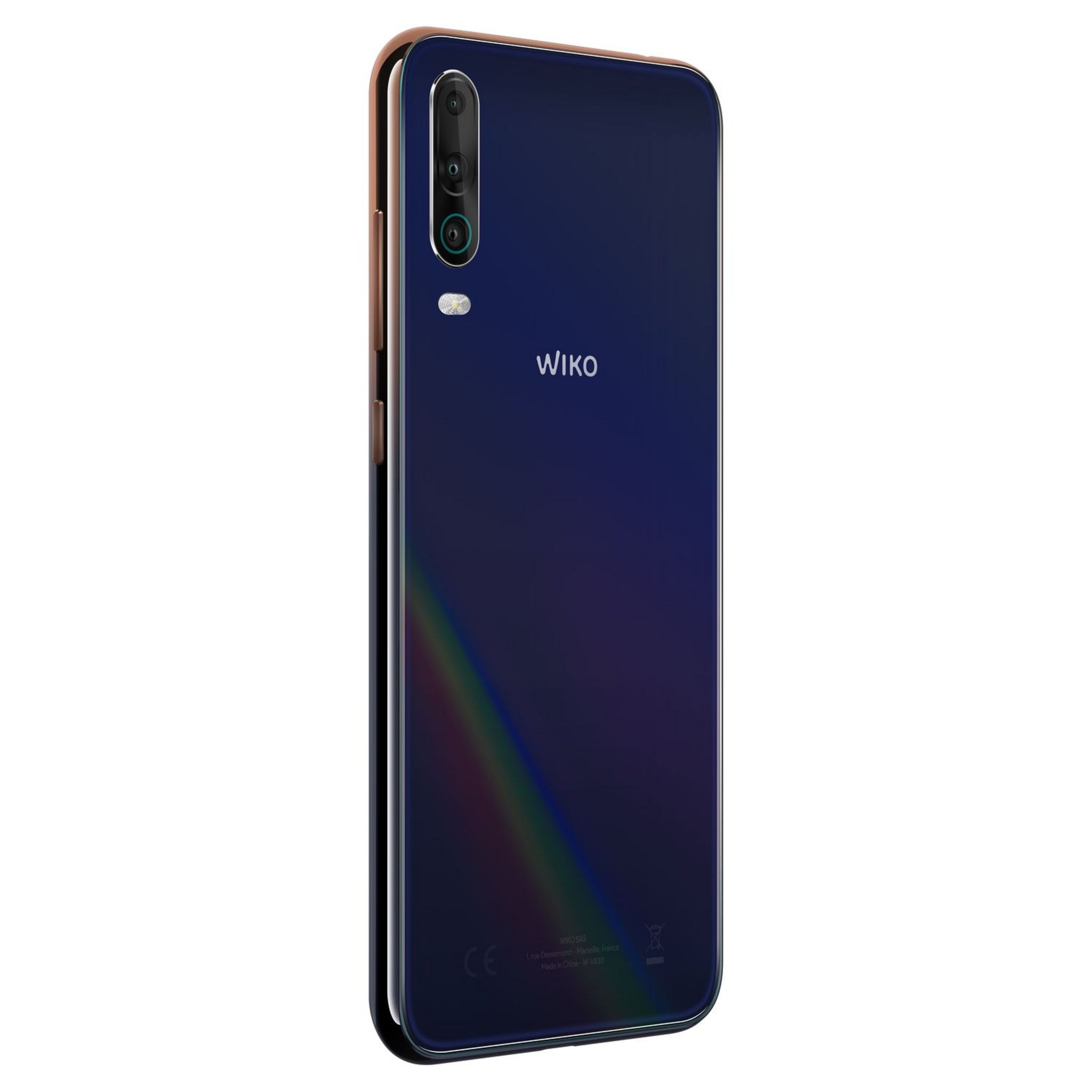 Voir la diapositive 3 : WIKO Smartphone View4 64 Go Bleu 4G 